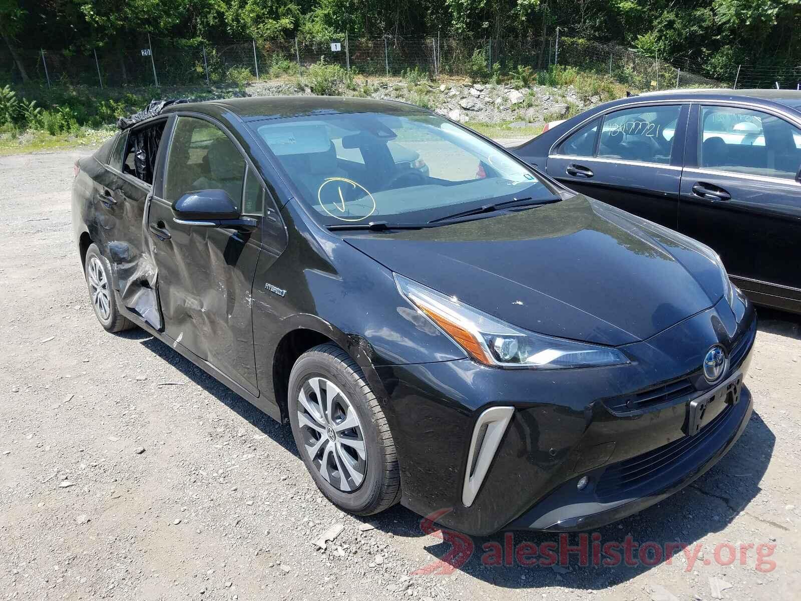 JTDL9RFUXK3011106 2019 TOYOTA PRIUS