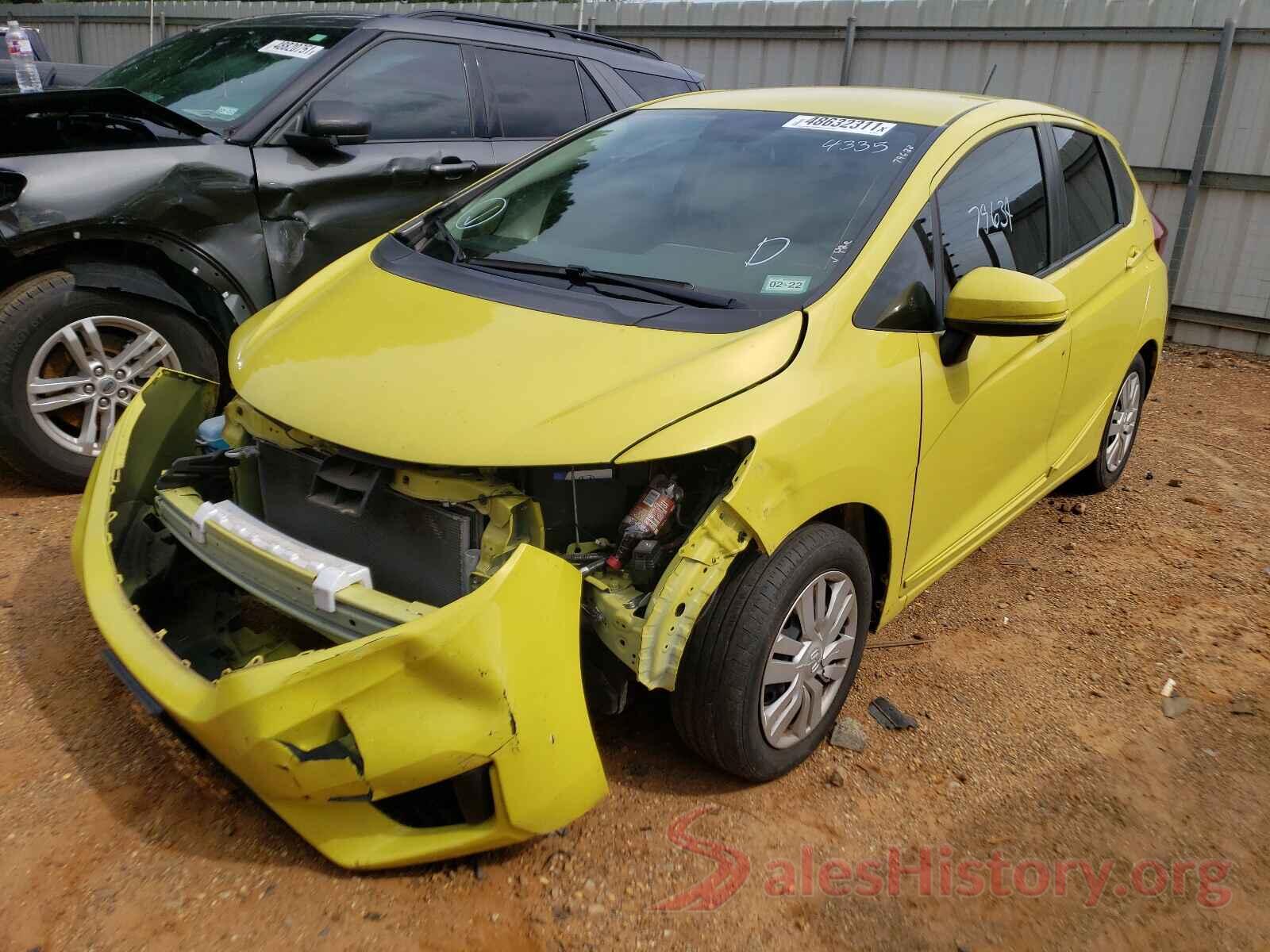 JHMGK5H5XHS004335 2017 HONDA FIT