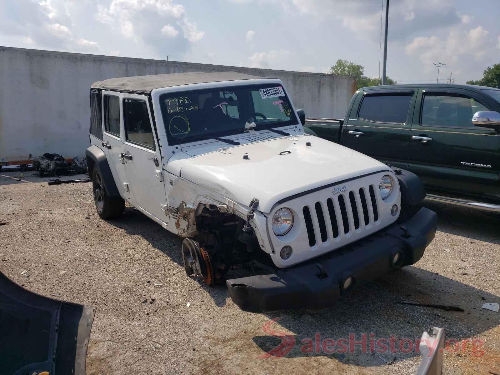 1C4BJWDGXGL191595 2016 JEEP WRANGLER