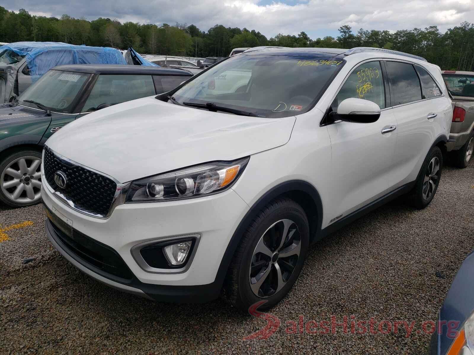 5XYPHDA50GG180996 2016 KIA SORENTO