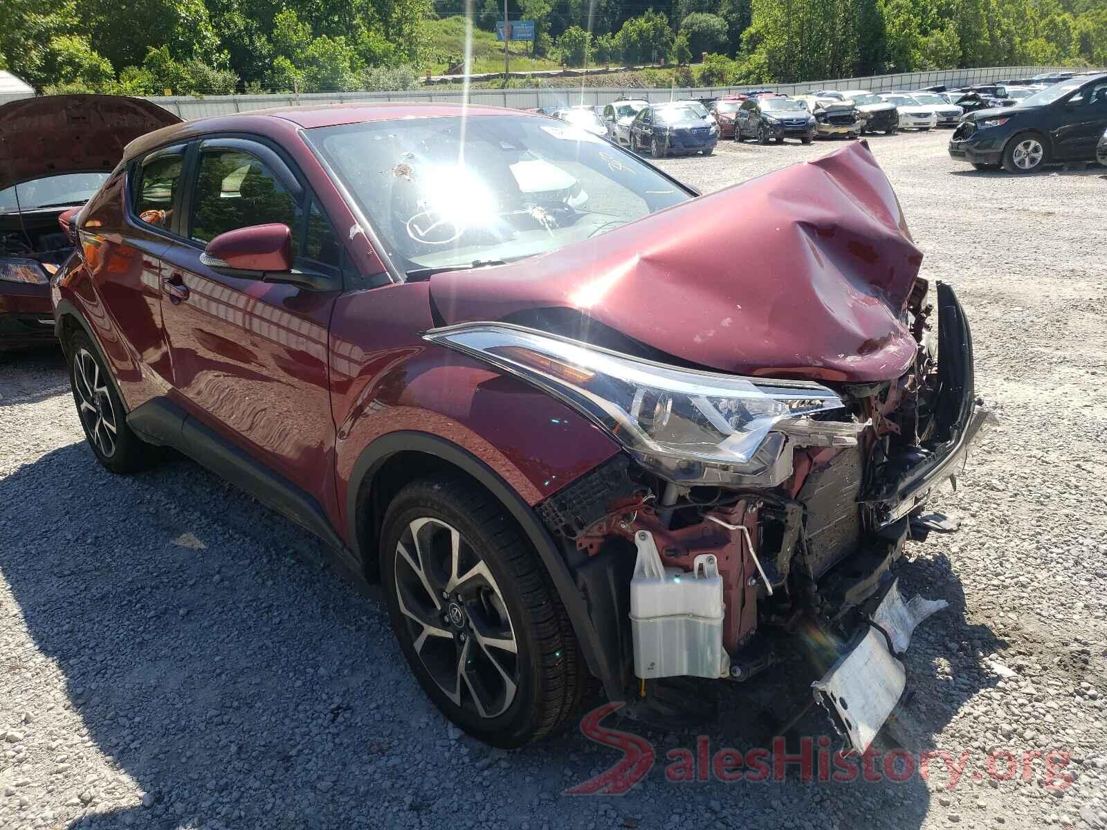 JTNKHMBXXK1024933 2019 TOYOTA C-HR