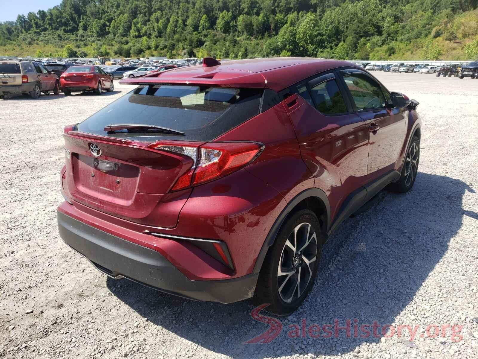 JTNKHMBXXK1024933 2019 TOYOTA C-HR