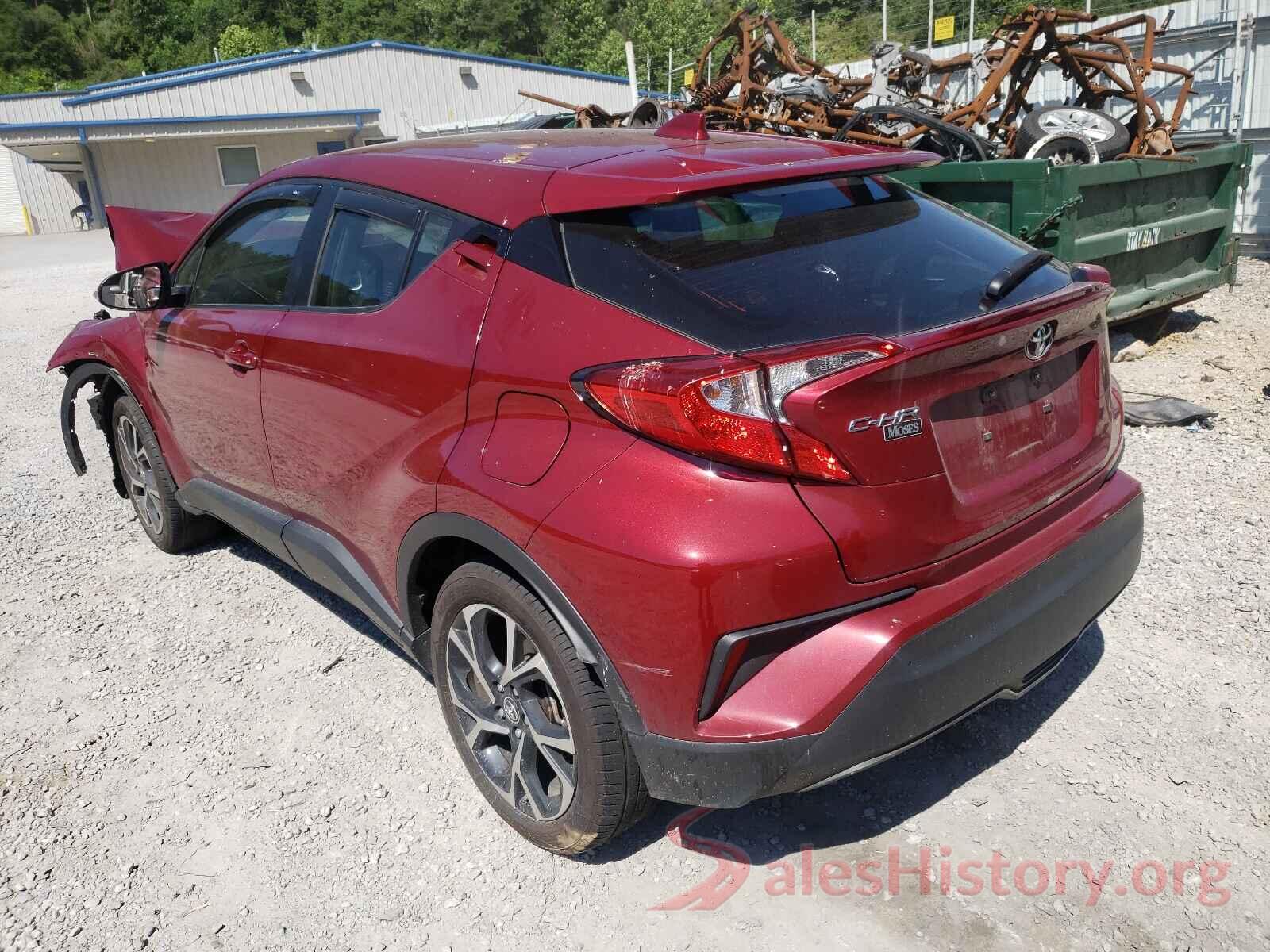 JTNKHMBXXK1024933 2019 TOYOTA C-HR