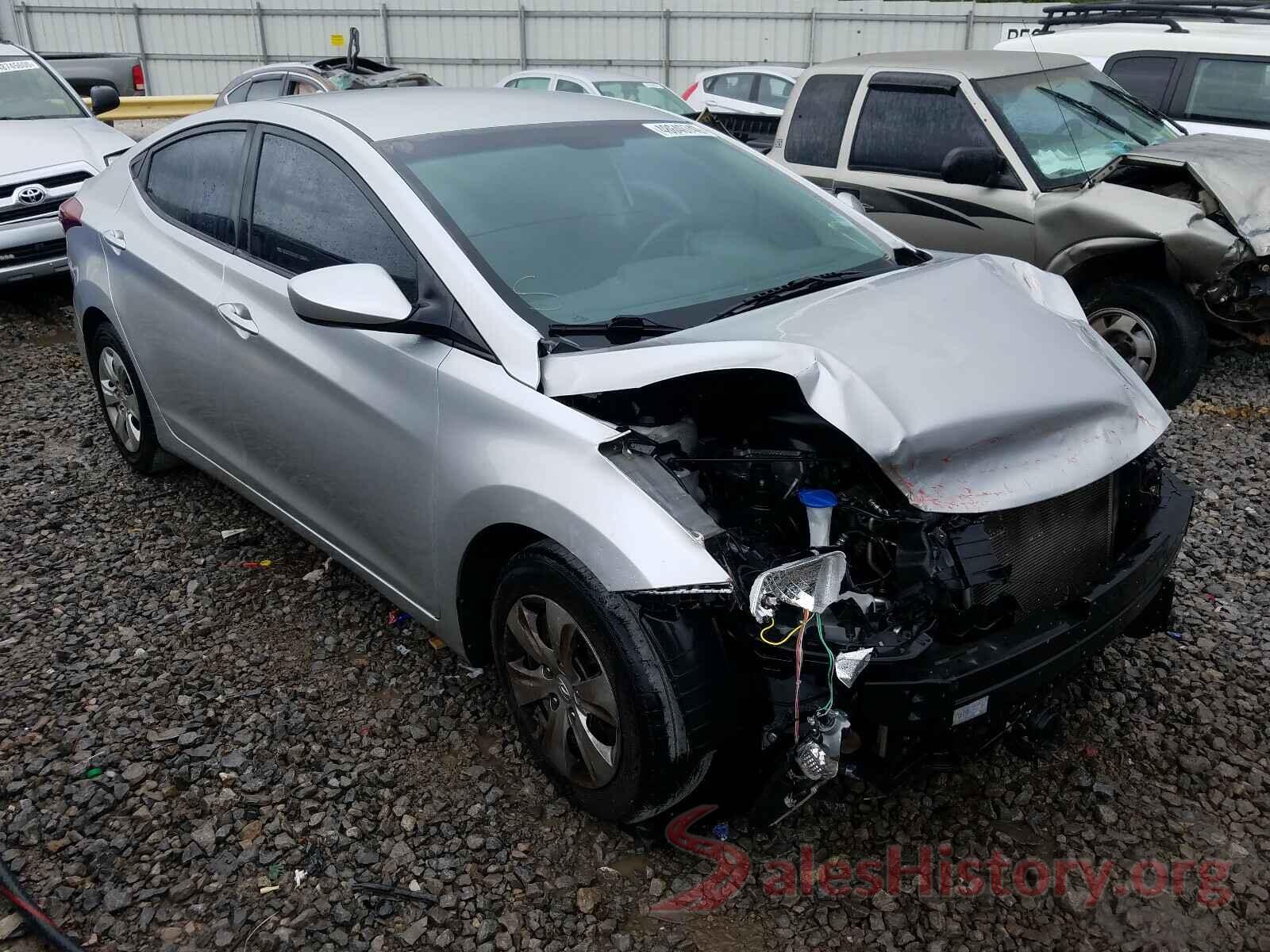 5NPDH4AE9GH793548 2016 HYUNDAI ELANTRA