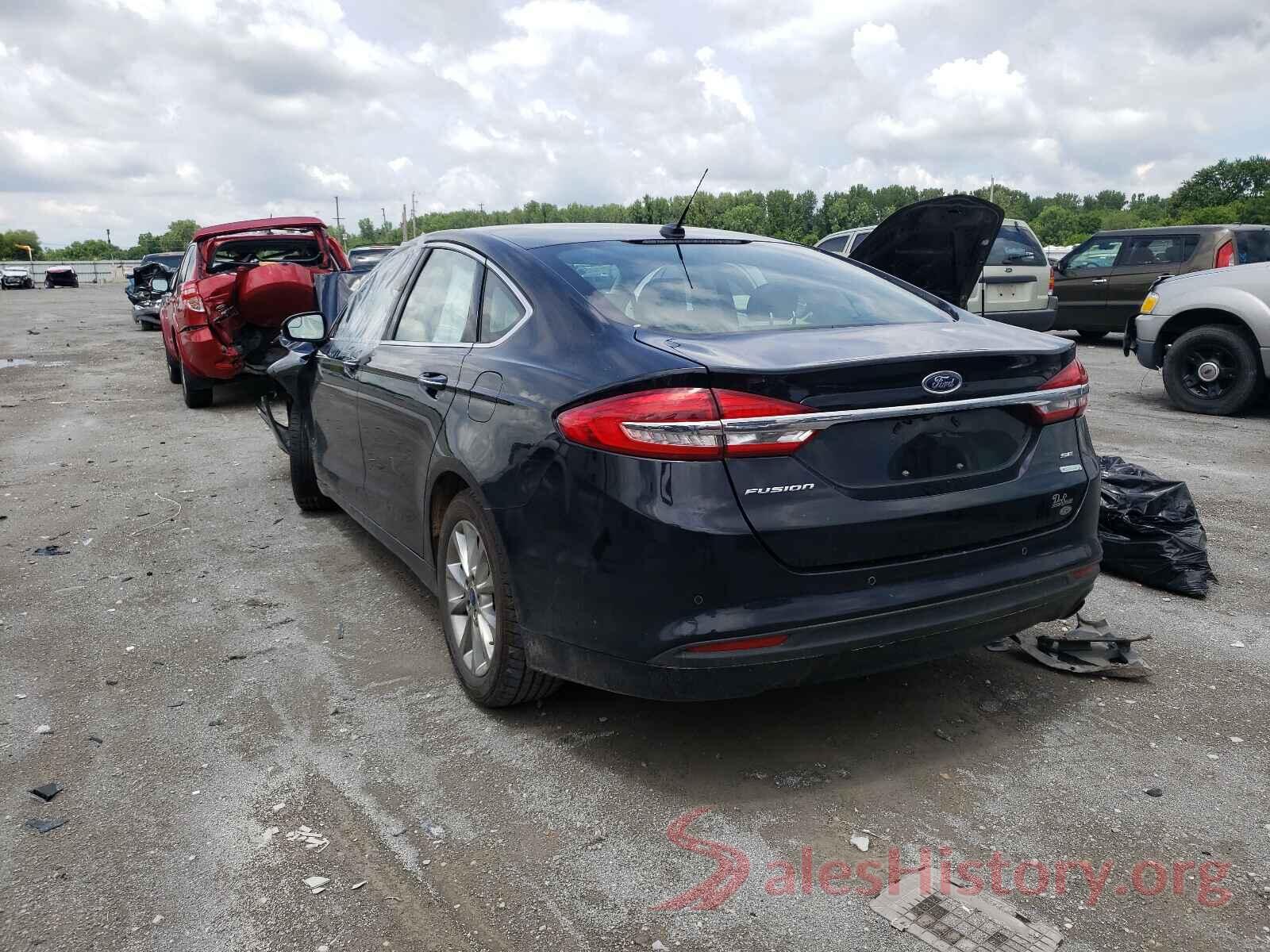 3FA6P0HD6HR396725 2017 FORD FUSION