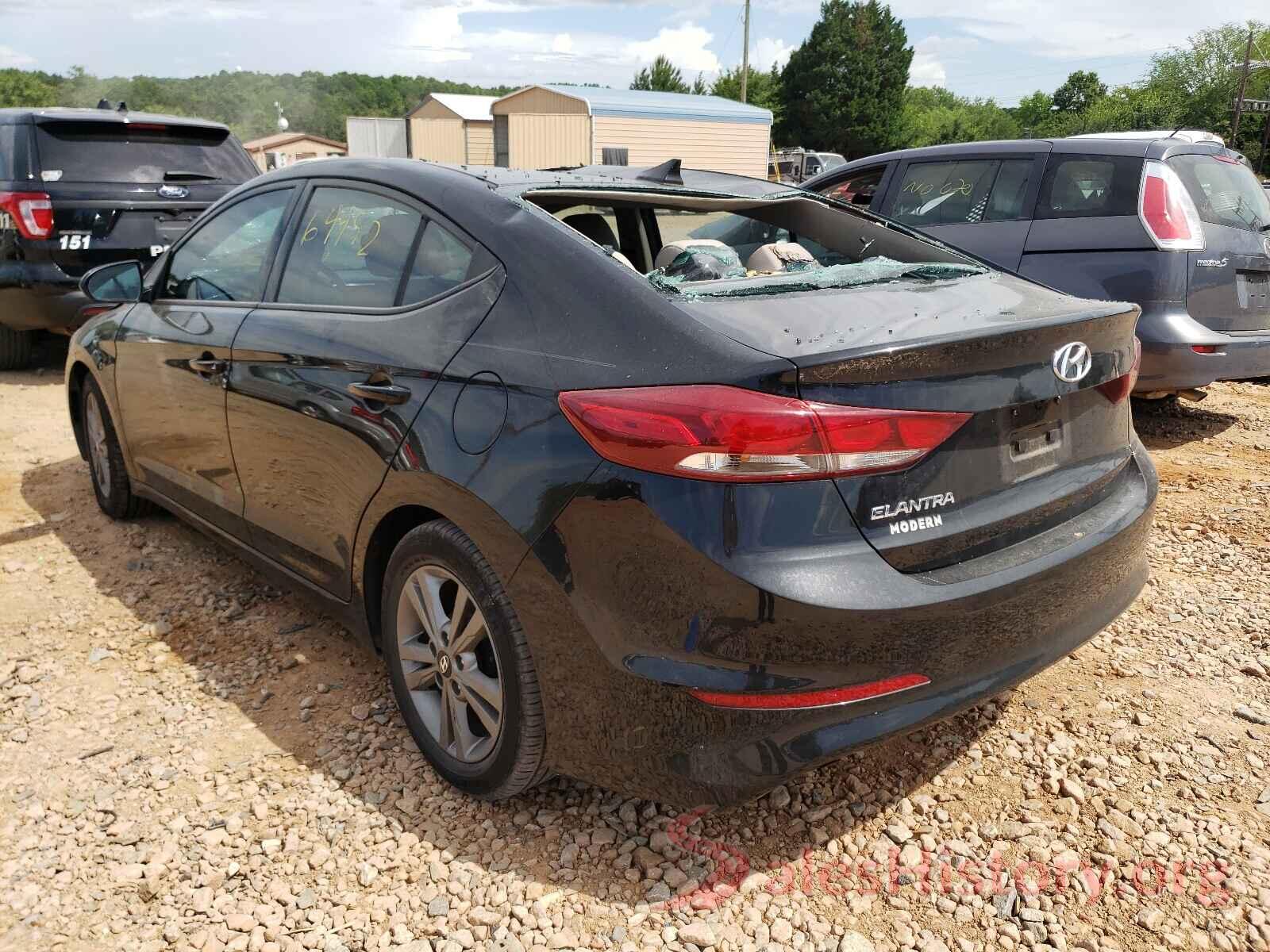 5NPD84LF5HH151254 2017 HYUNDAI ELANTRA