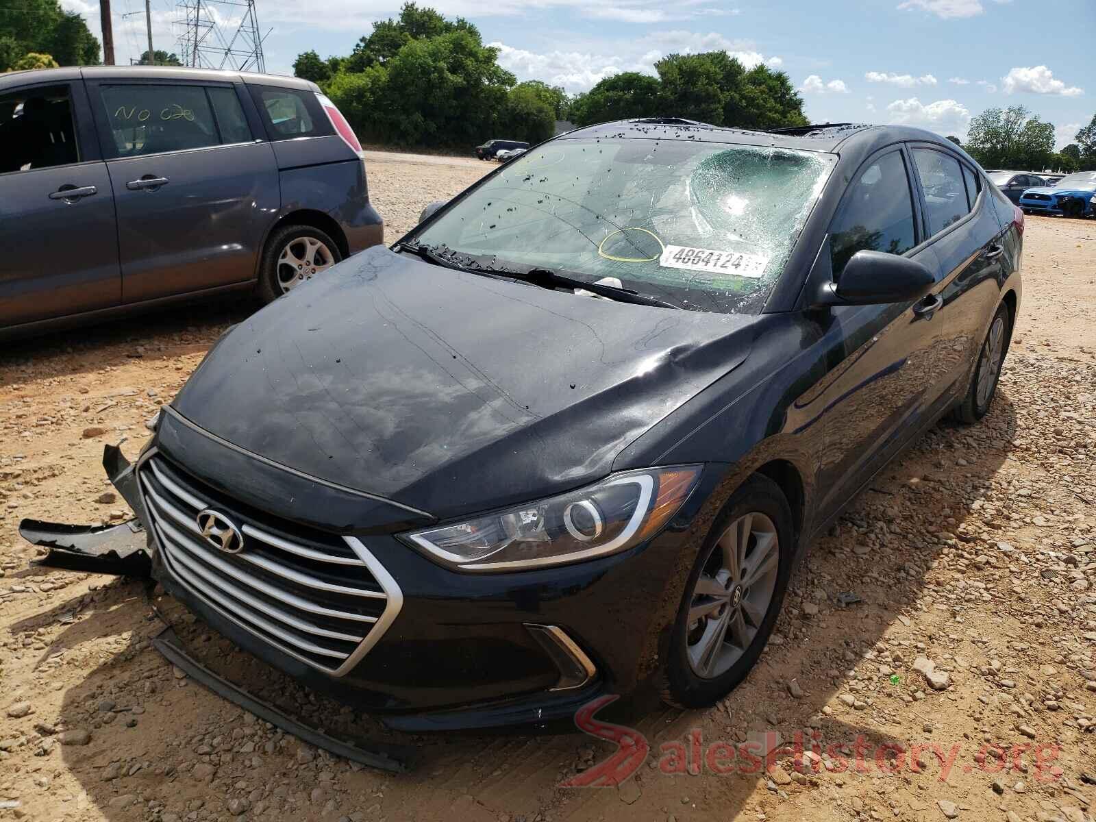 5NPD84LF5HH151254 2017 HYUNDAI ELANTRA