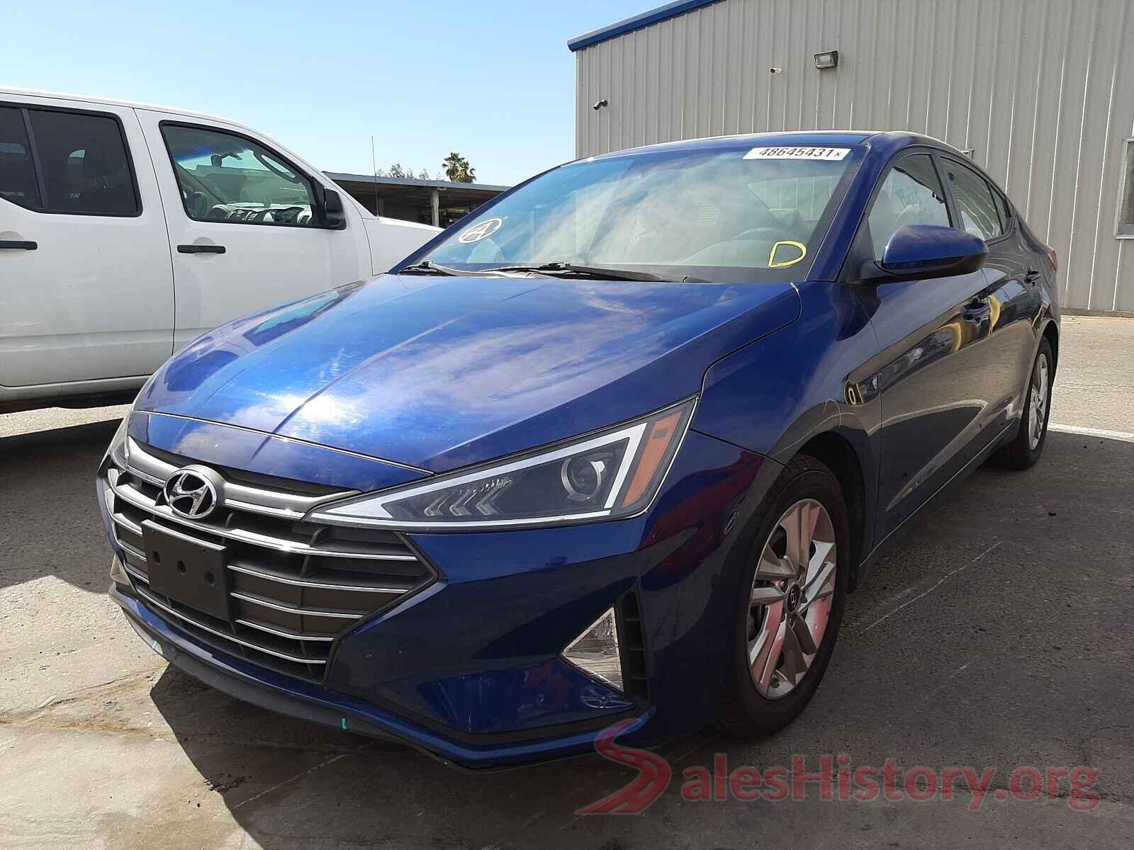 5NPD84LF1LH522676 2020 HYUNDAI ELANTRA