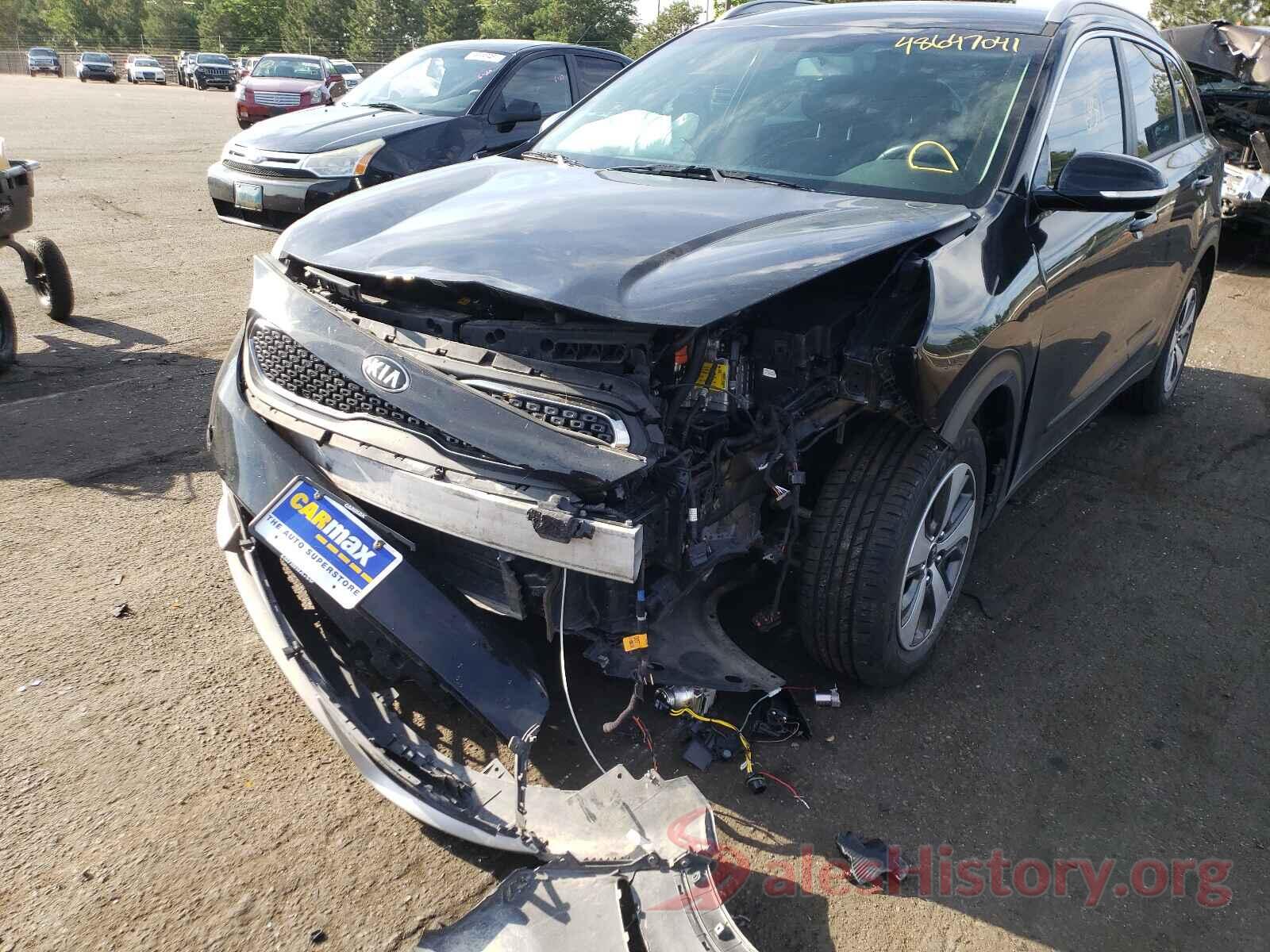 KNDCC3LC7H5050792 2017 KIA NIRO