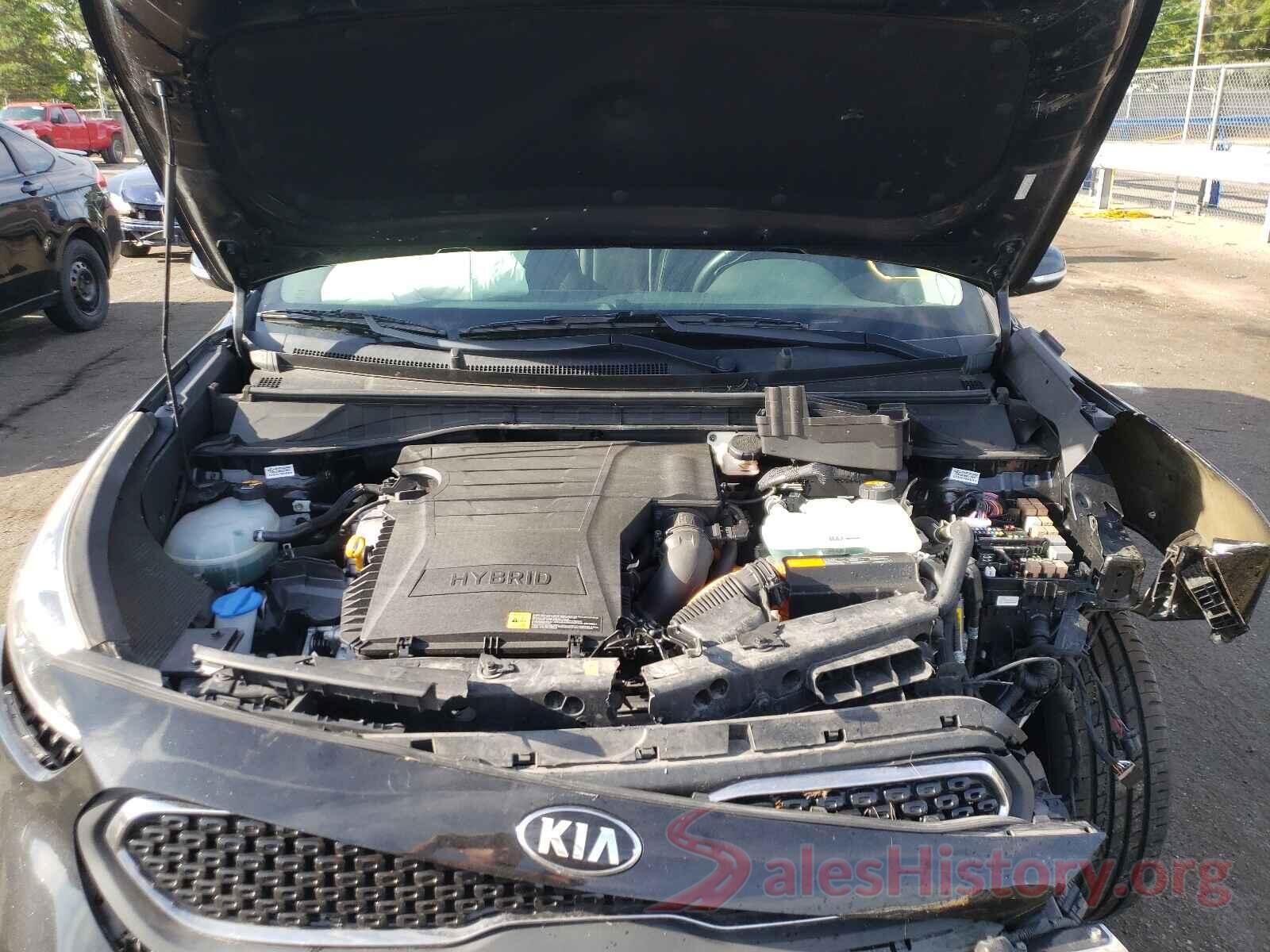 KNDCC3LC7H5050792 2017 KIA NIRO