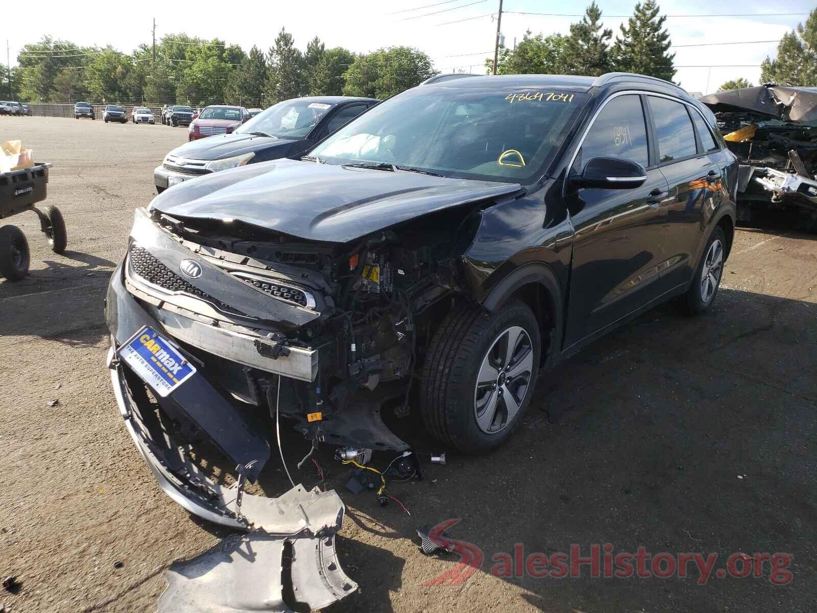 KNDCC3LC7H5050792 2017 KIA NIRO