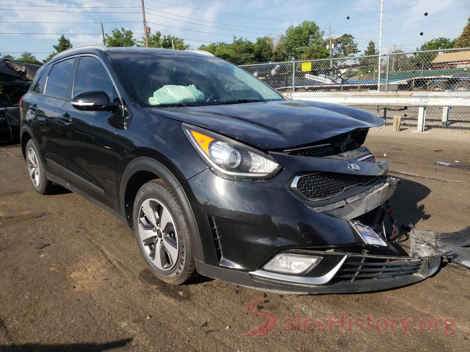 KNDCC3LC7H5050792 2017 KIA NIRO