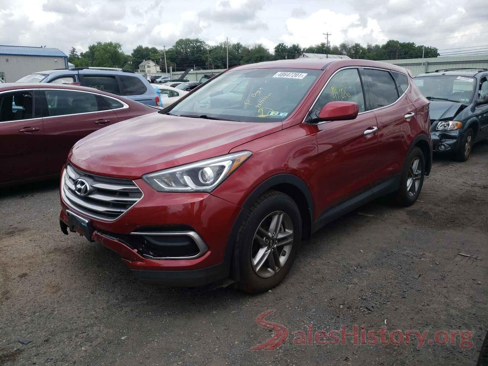 5XYZTDLB9HG394946 2017 HYUNDAI SANTA FE