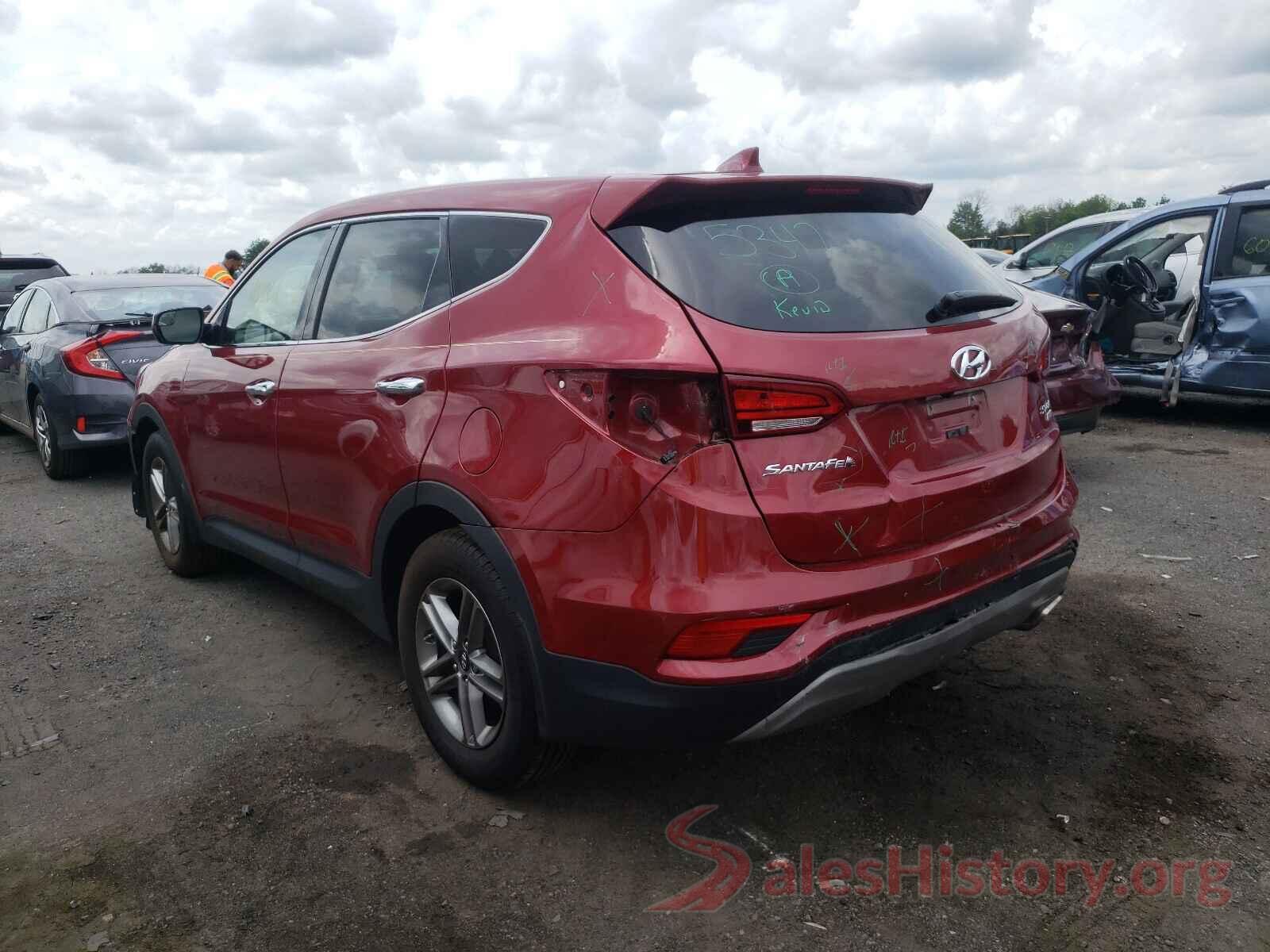 5XYZTDLB9HG394946 2017 HYUNDAI SANTA FE