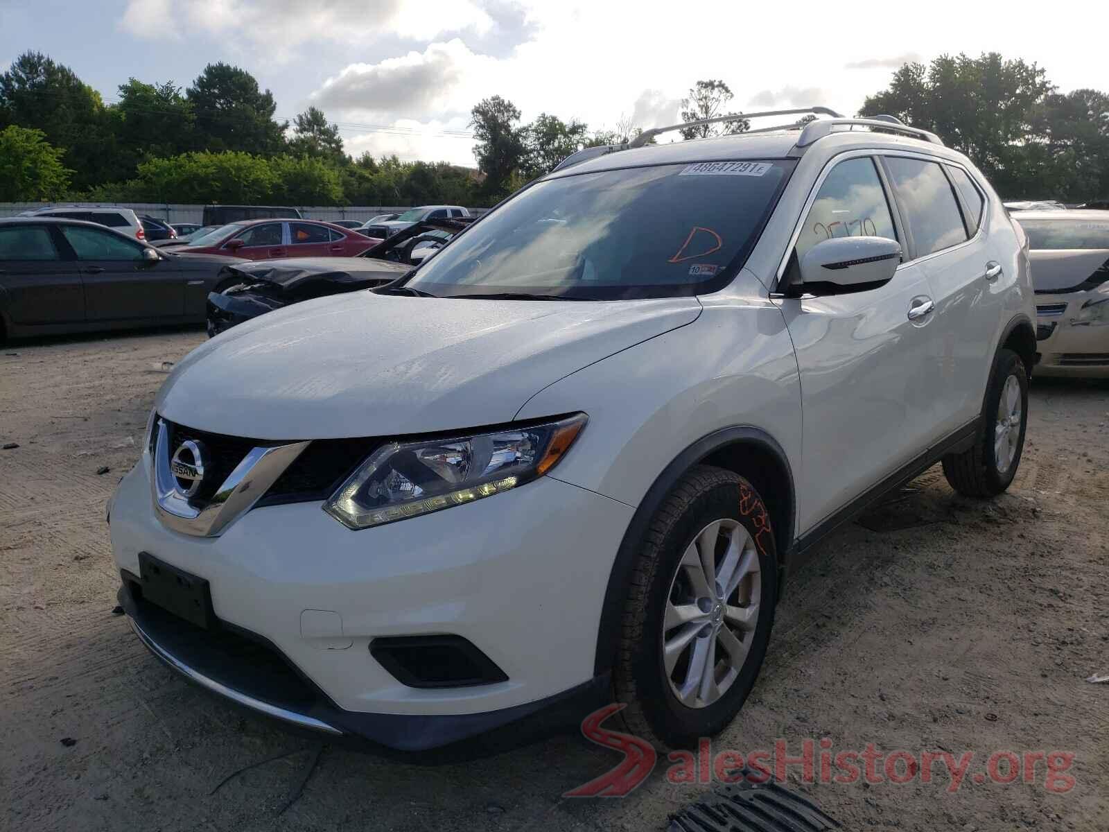 KNMAT2MT1GP731047 2016 NISSAN ROGUE