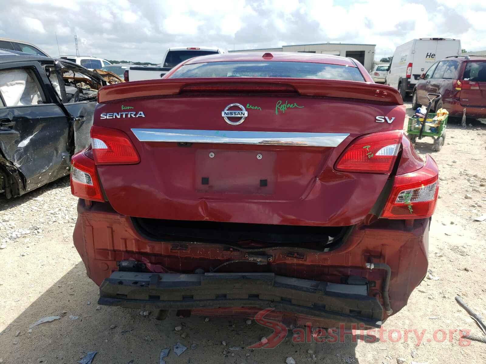 3N1AB7AP6GY250509 2016 NISSAN SENTRA