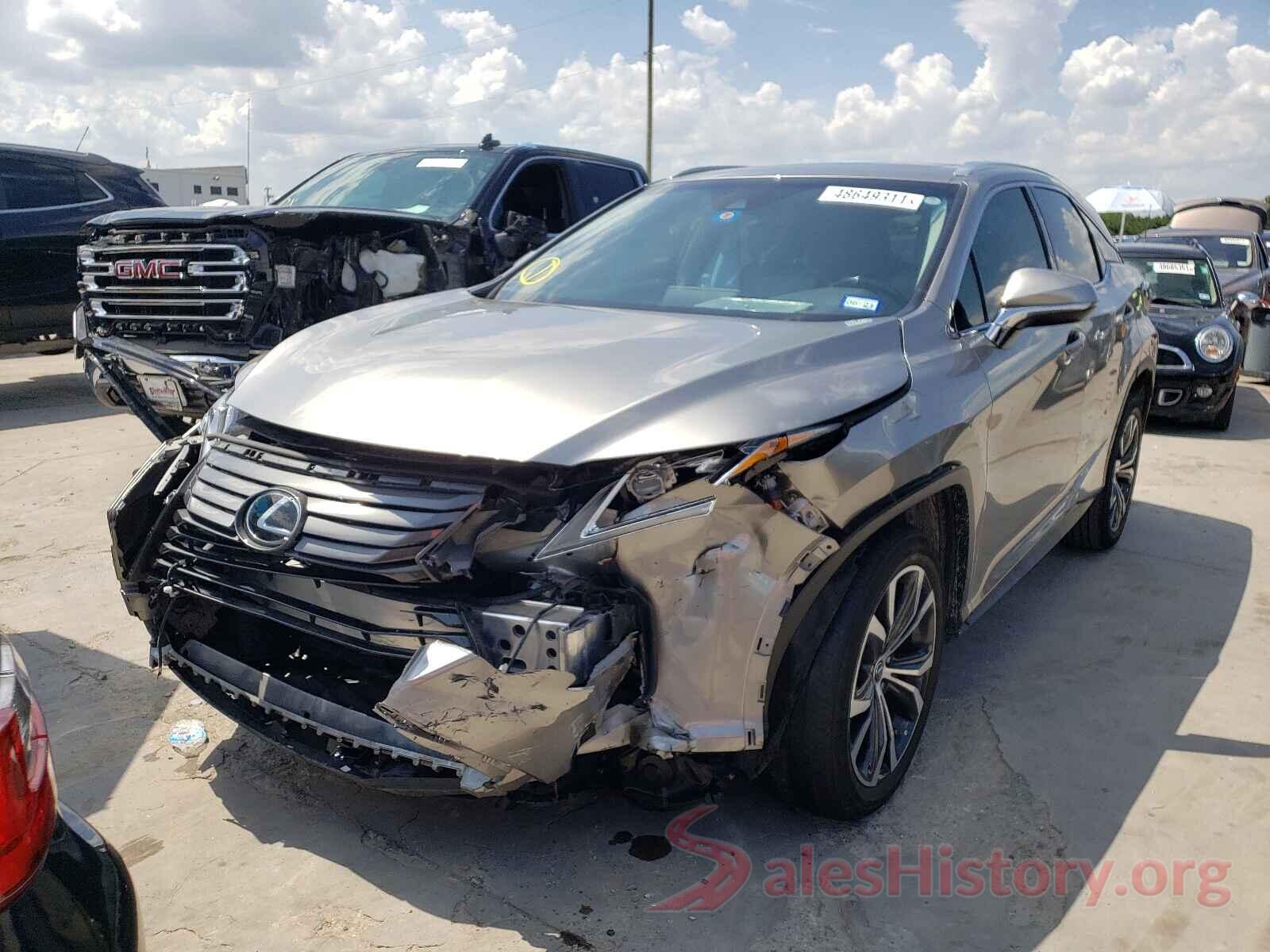 2T2ZZMCA5JC107069 2018 LEXUS RX350