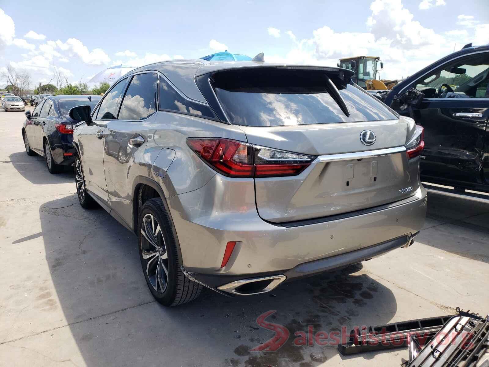 2T2ZZMCA5JC107069 2018 LEXUS RX350