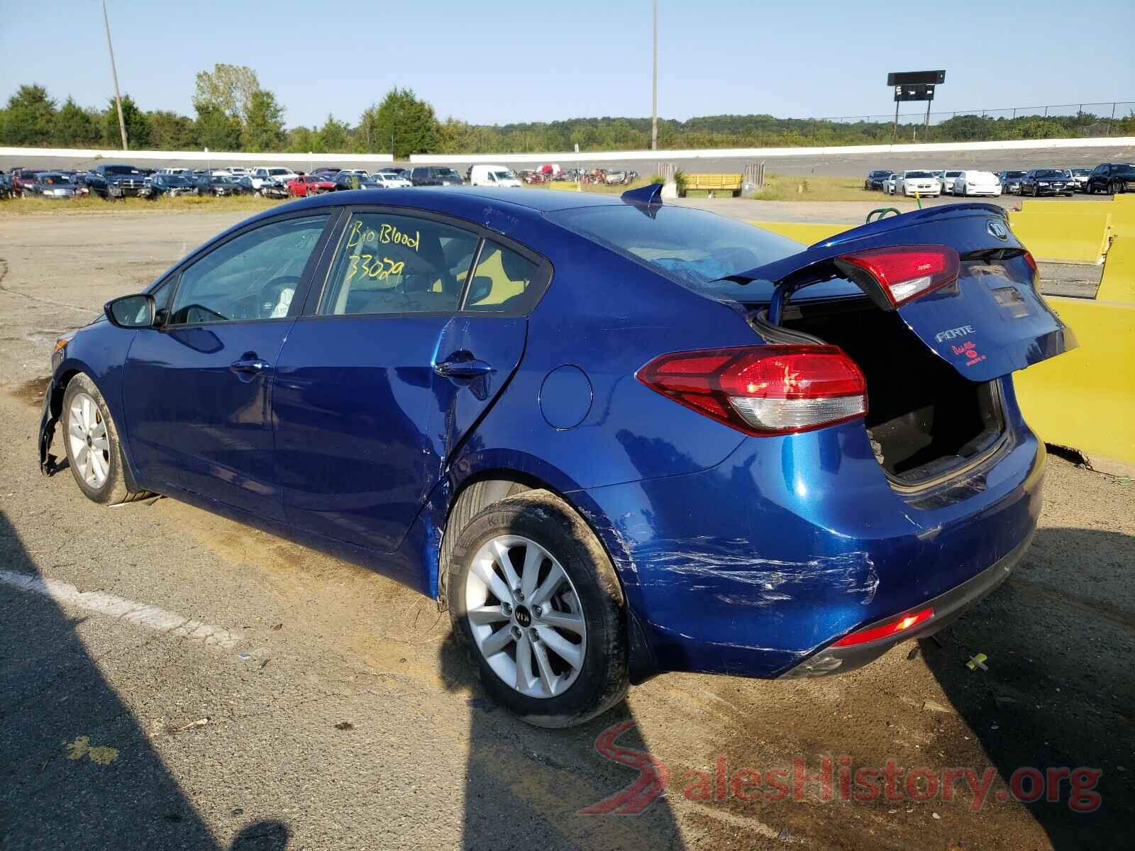 3KPFL4A78HE117090 2017 KIA FORTE