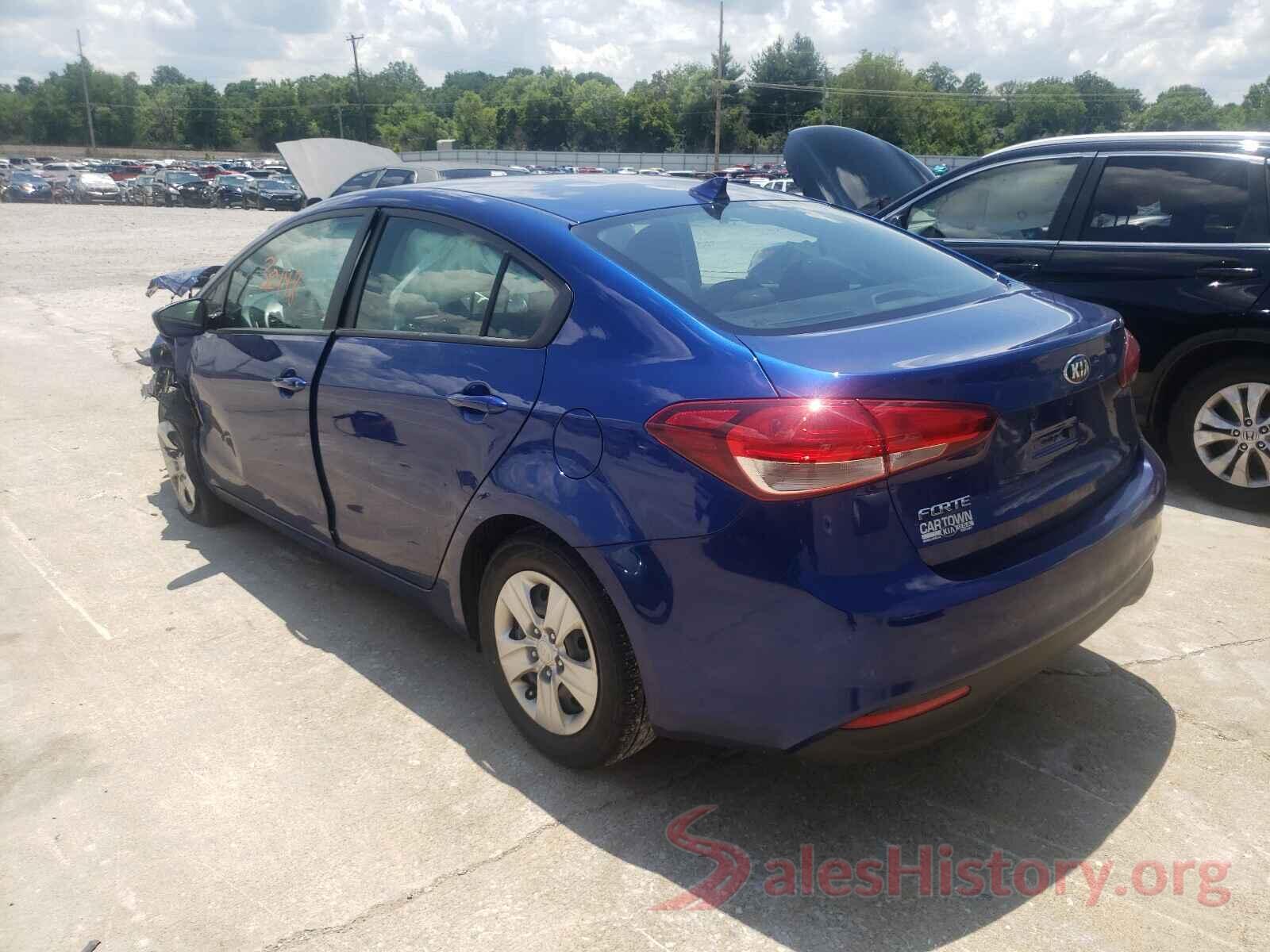 3KPFK4A71JE209733 2018 KIA FORTE