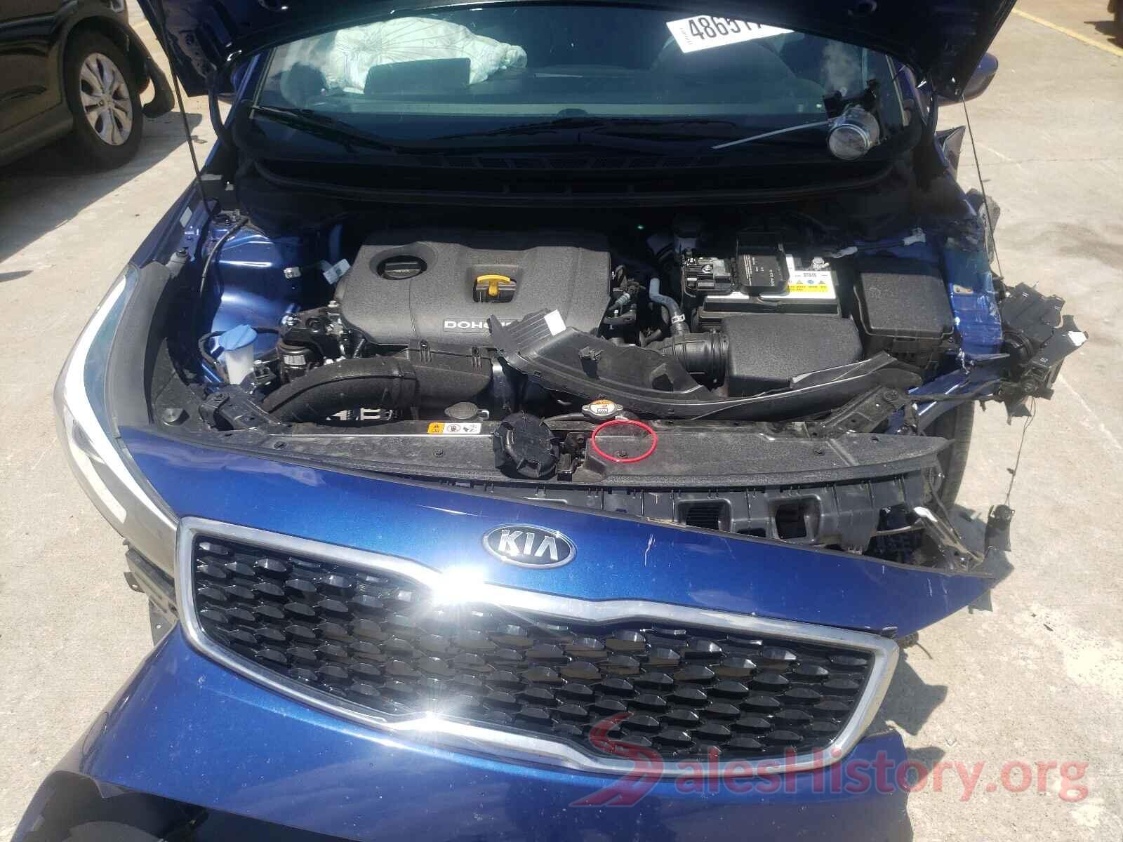 3KPFK4A71JE209733 2018 KIA FORTE