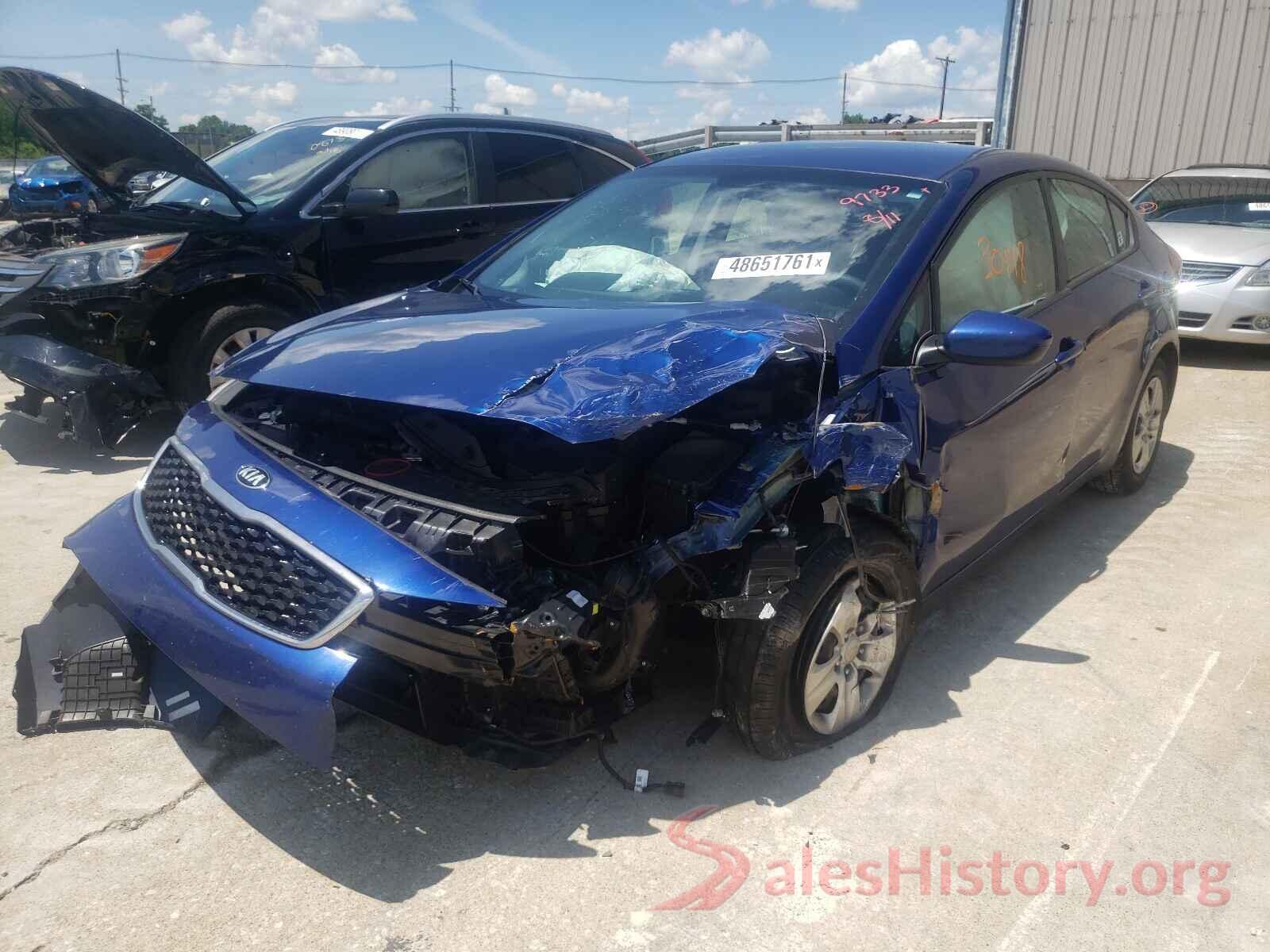 3KPFK4A71JE209733 2018 KIA FORTE