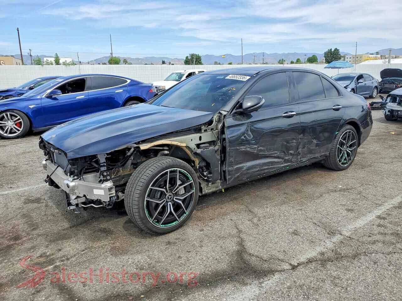 2022 MERCEDES-BENZ E-CLASS VIN W1KZF8DB8NB070086, auction photo