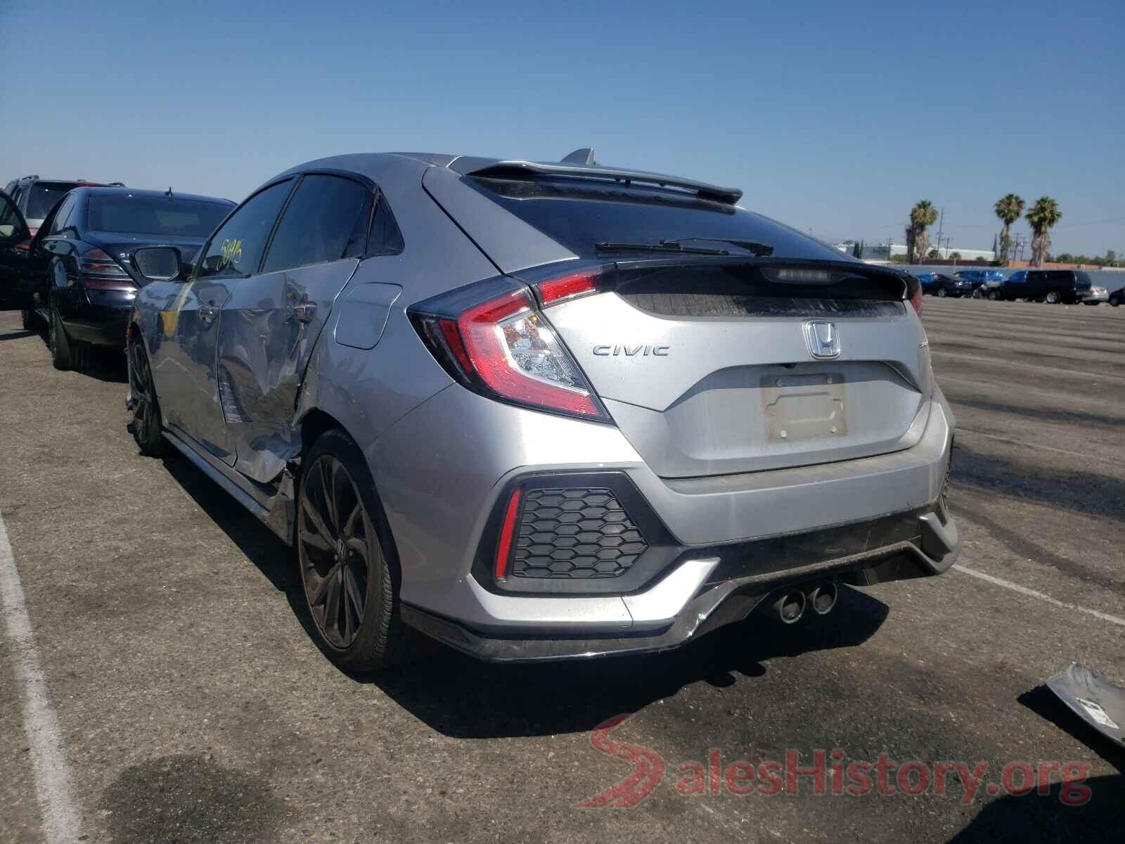 SHHFK7H4XHU205602 2017 HONDA CIVIC