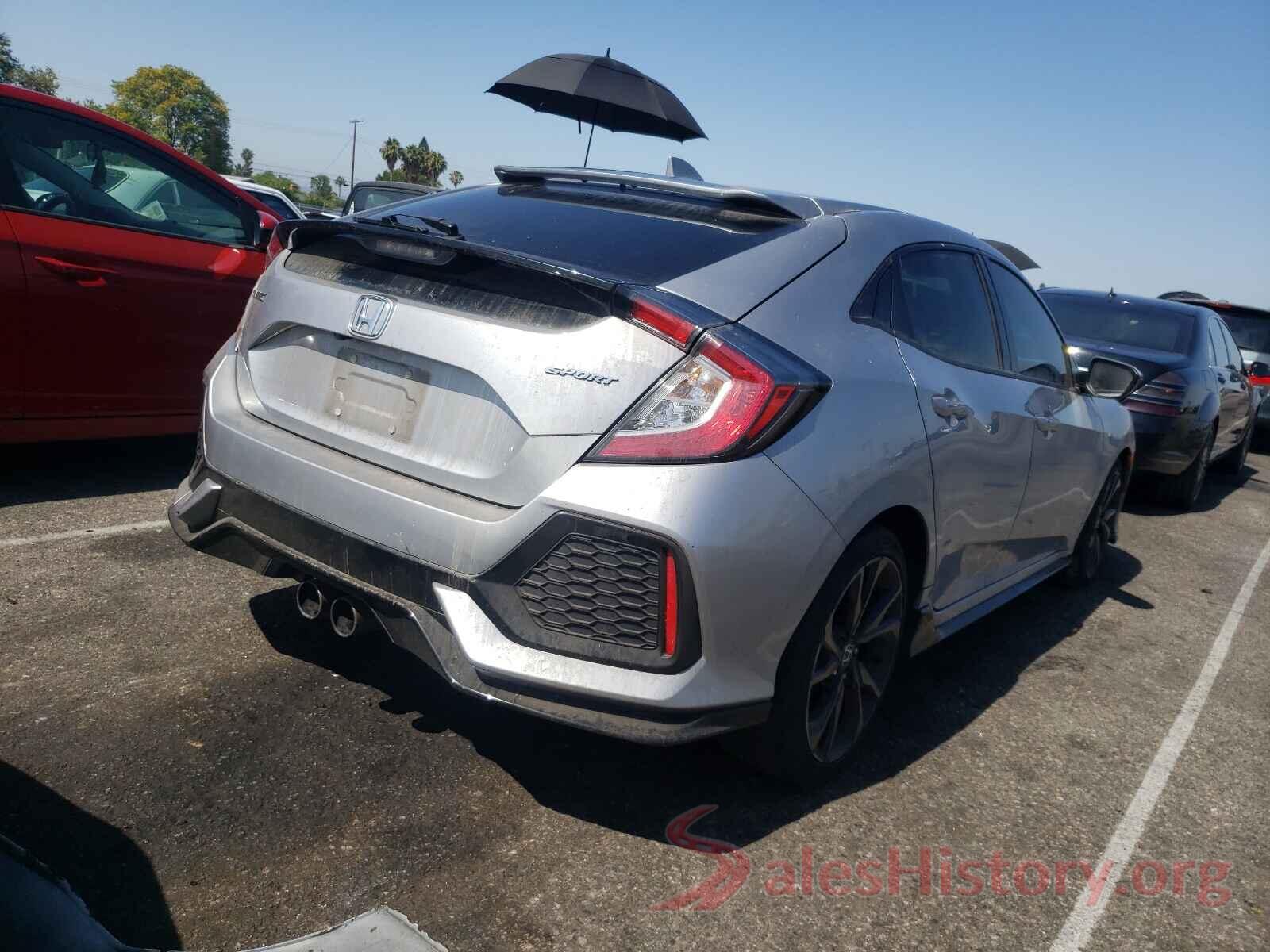 SHHFK7H4XHU205602 2017 HONDA CIVIC