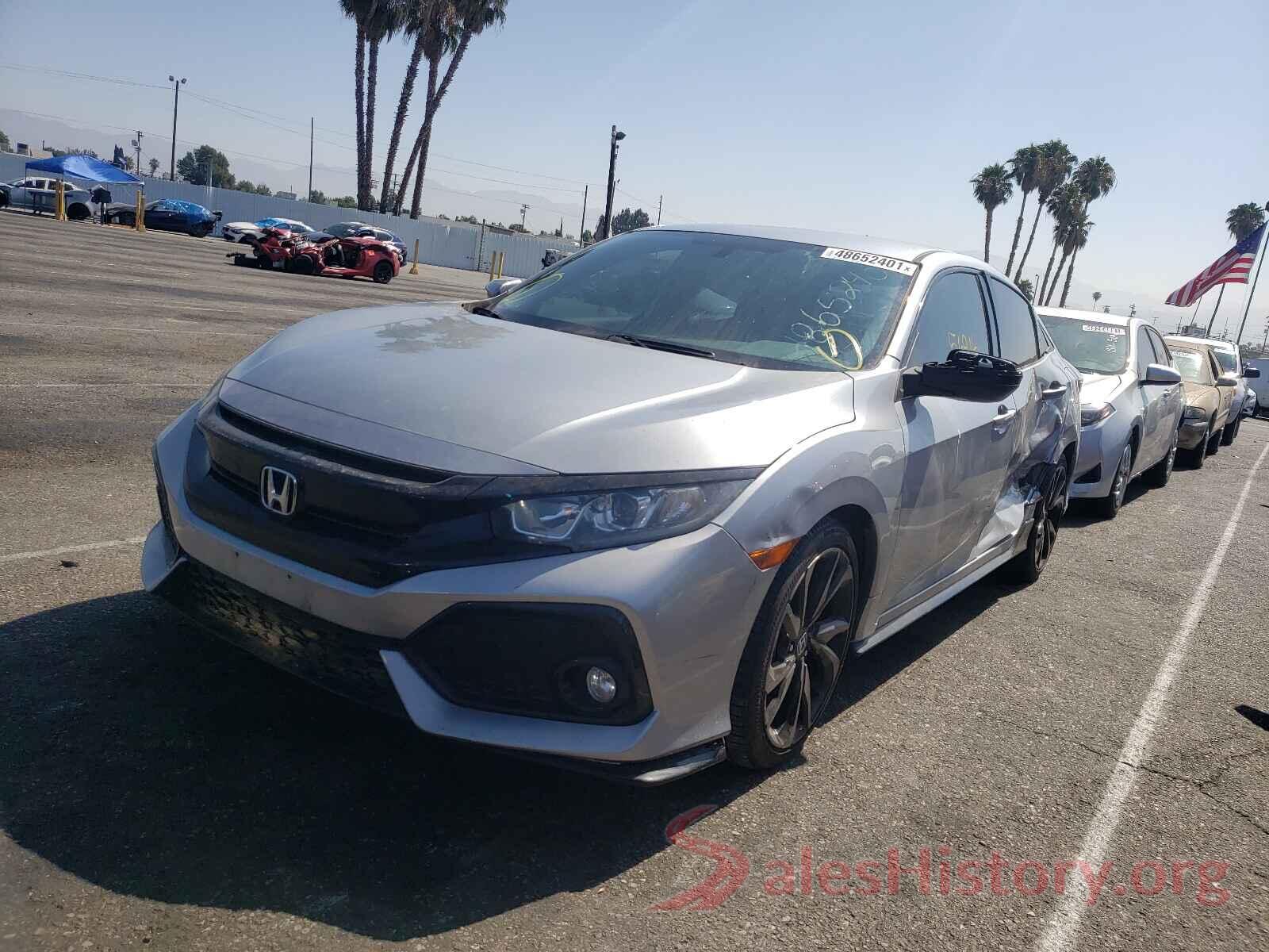 SHHFK7H4XHU205602 2017 HONDA CIVIC