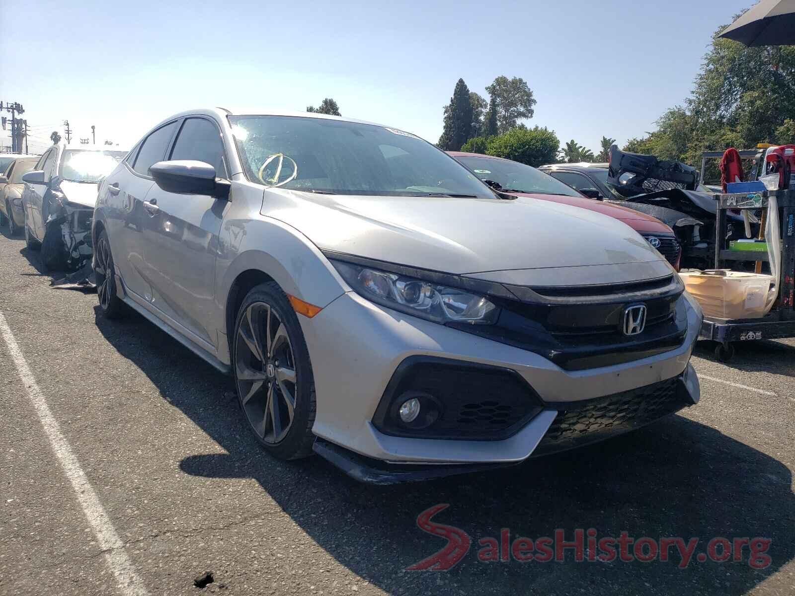 SHHFK7H4XHU205602 2017 HONDA CIVIC