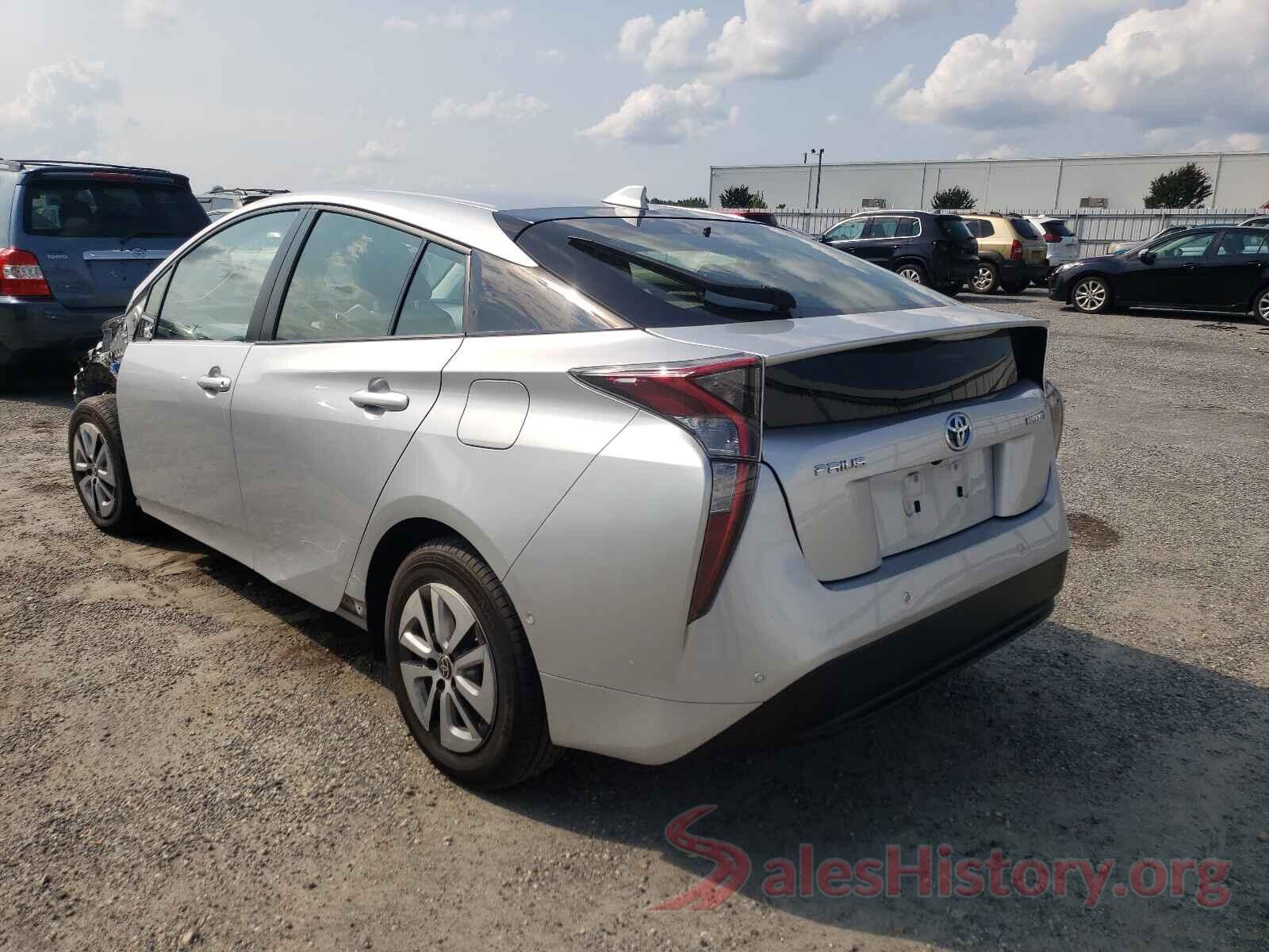 JTDKARFU1J3061216 2018 TOYOTA PRIUS