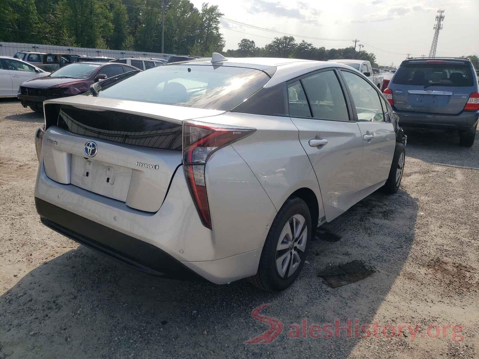 JTDKARFU1J3061216 2018 TOYOTA PRIUS