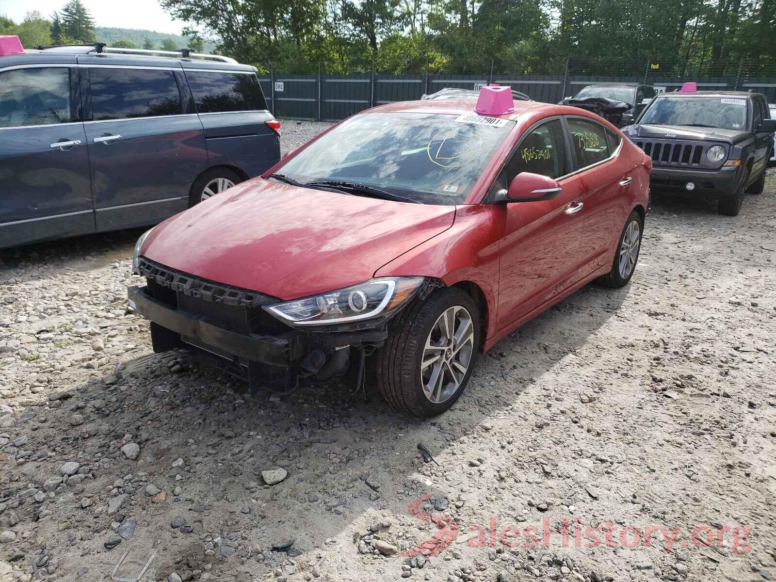 5NPD84LF9HH104602 2017 HYUNDAI ELANTRA