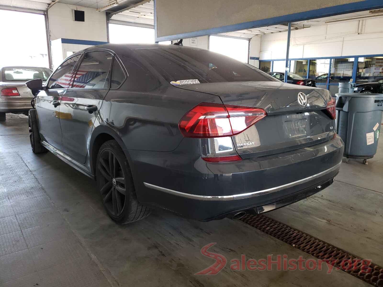 1VWAA7A37JC023842 2018 VOLKSWAGEN PASSAT