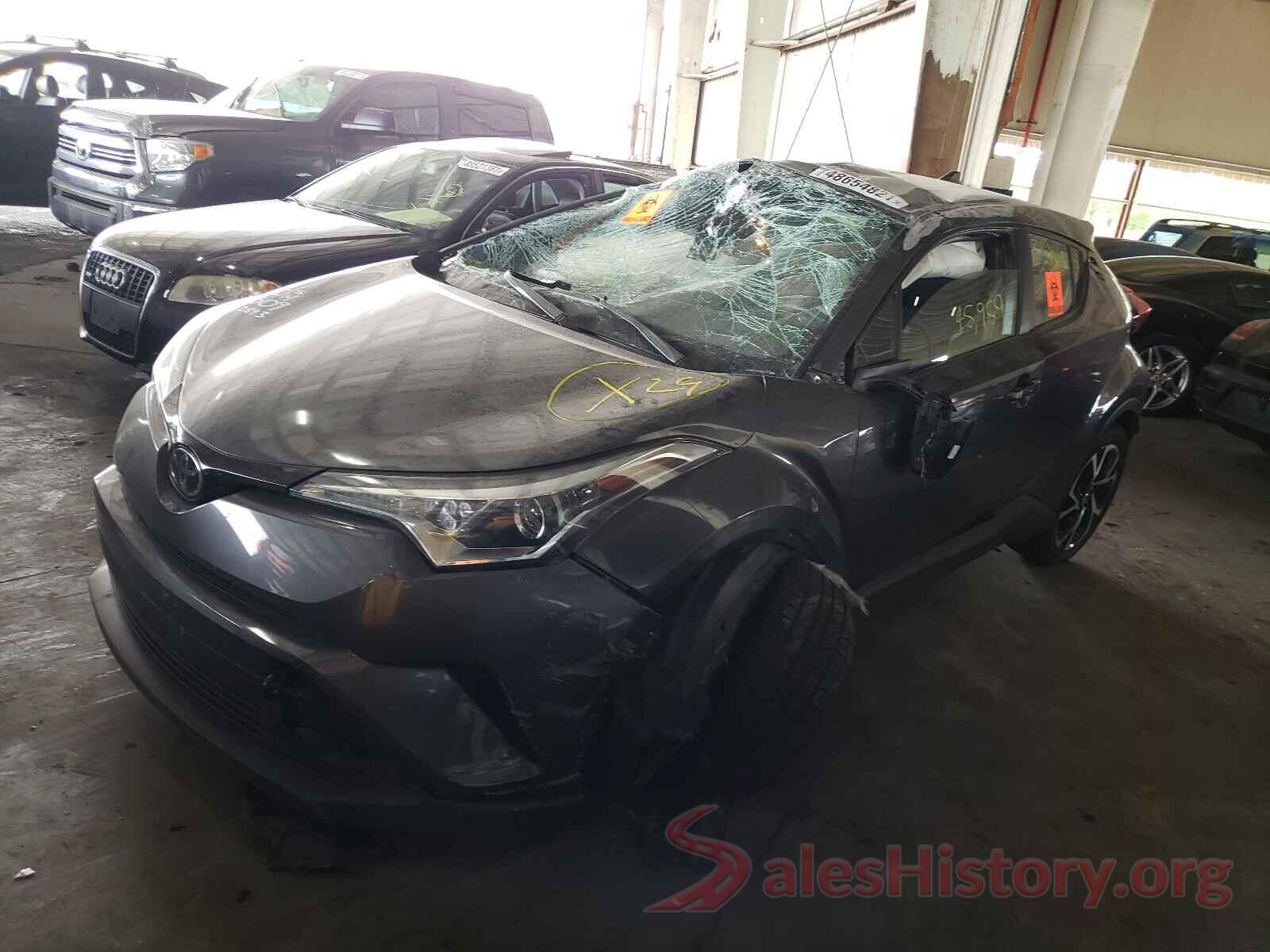 NMTKHMBX8JR022893 2018 TOYOTA C-HR