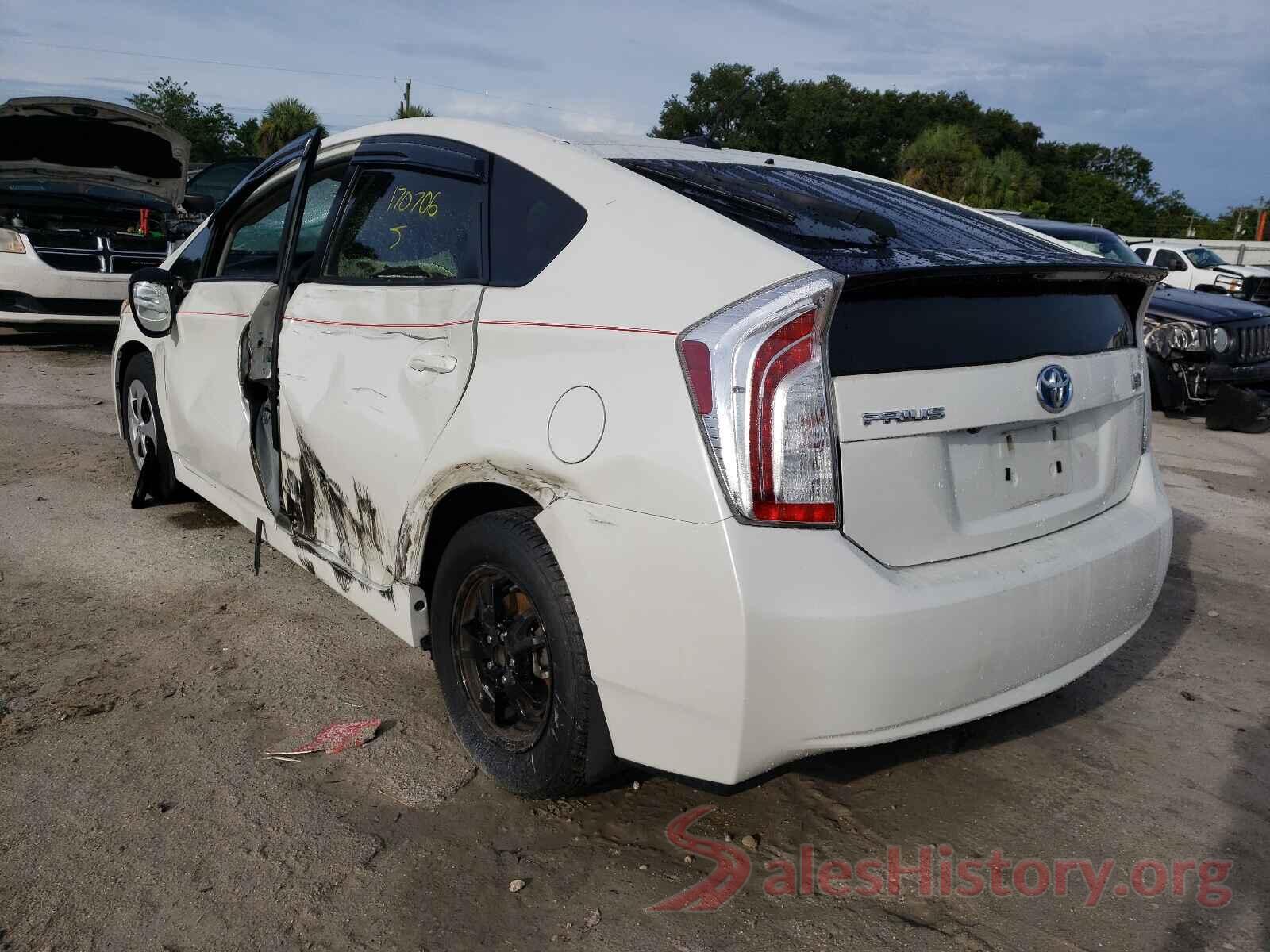 JTDKN3DU3F0467849 2015 TOYOTA PRIUS