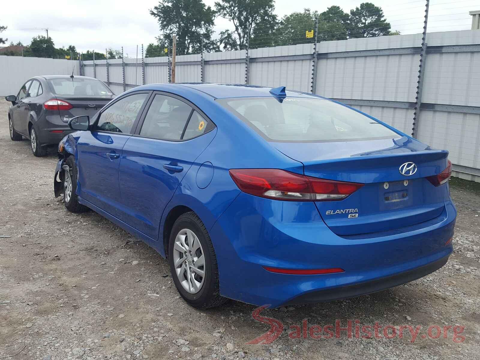 KMHD74LFXHU097020 2017 HYUNDAI ELANTRA