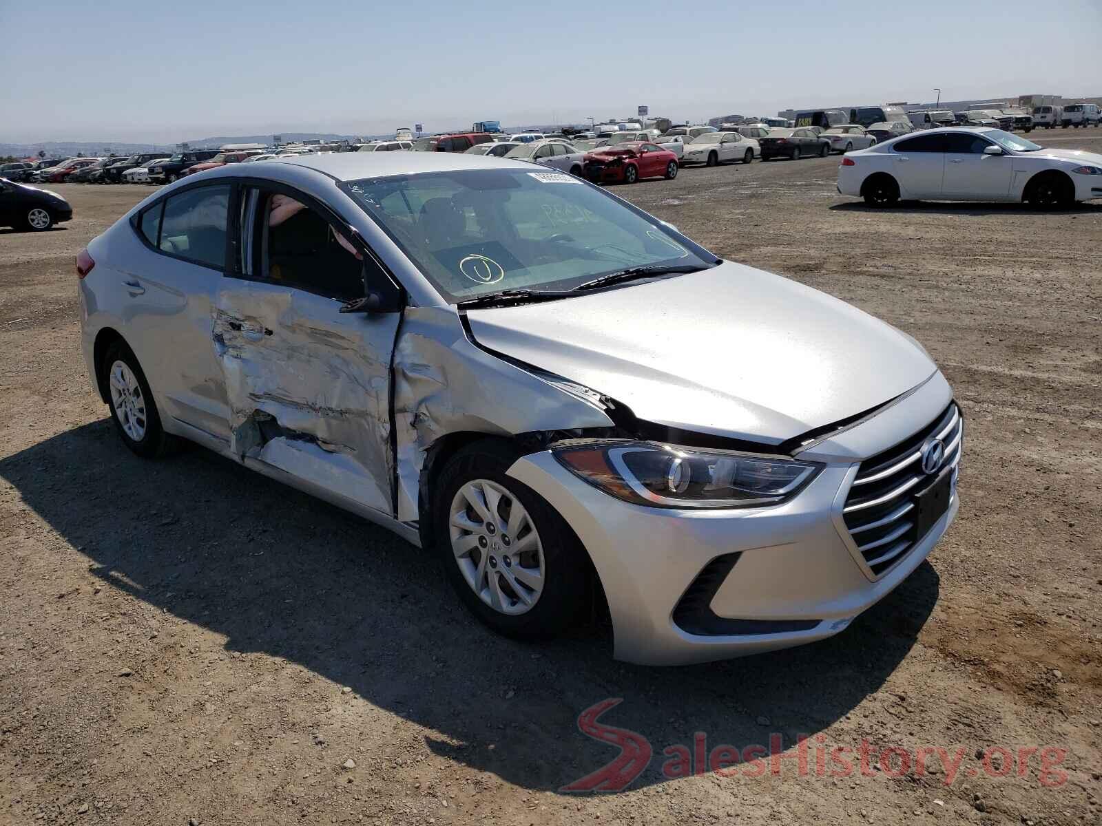 5NPD74LF4HH137350 2017 HYUNDAI ELANTRA