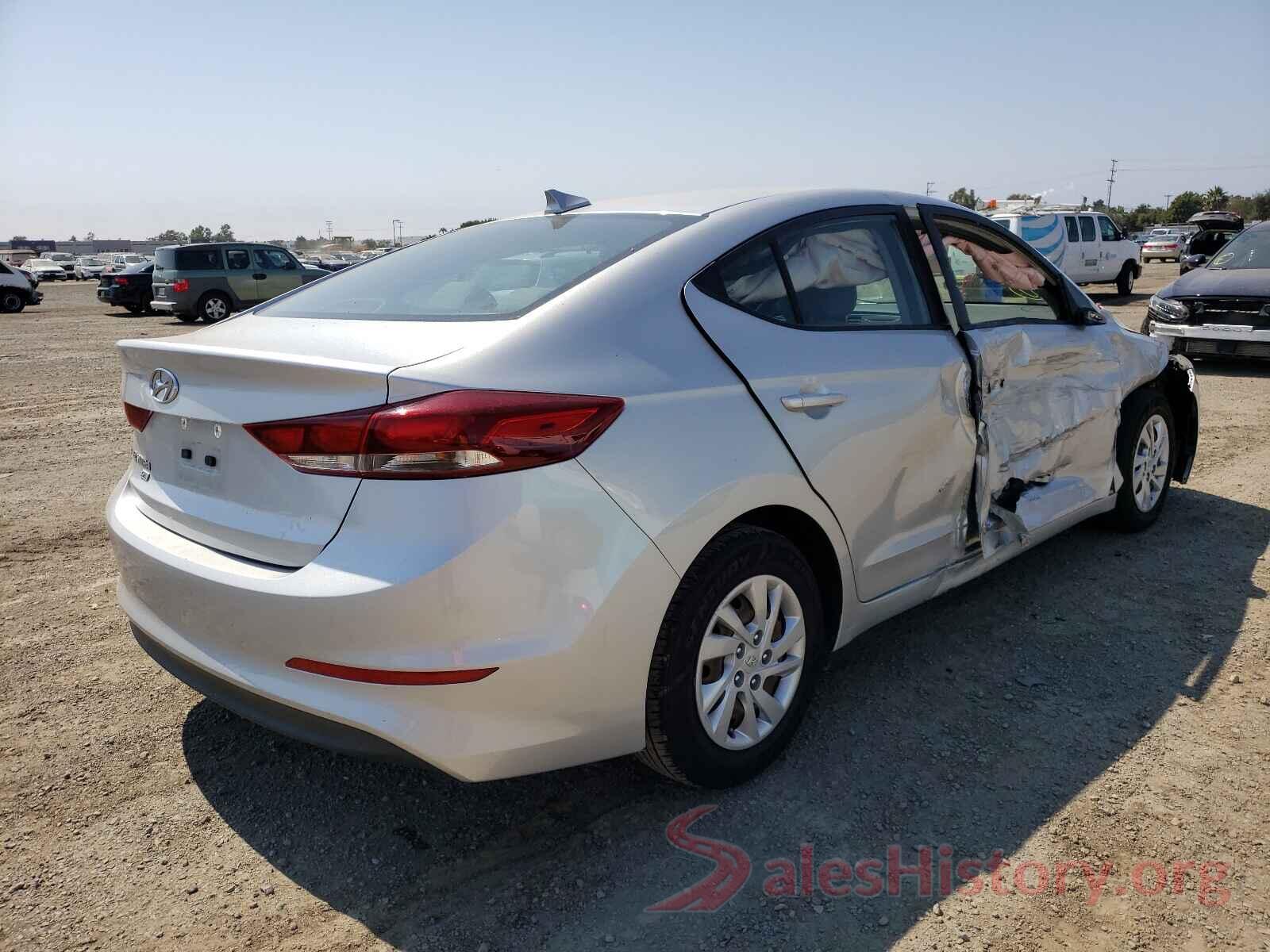 5NPD74LF4HH137350 2017 HYUNDAI ELANTRA