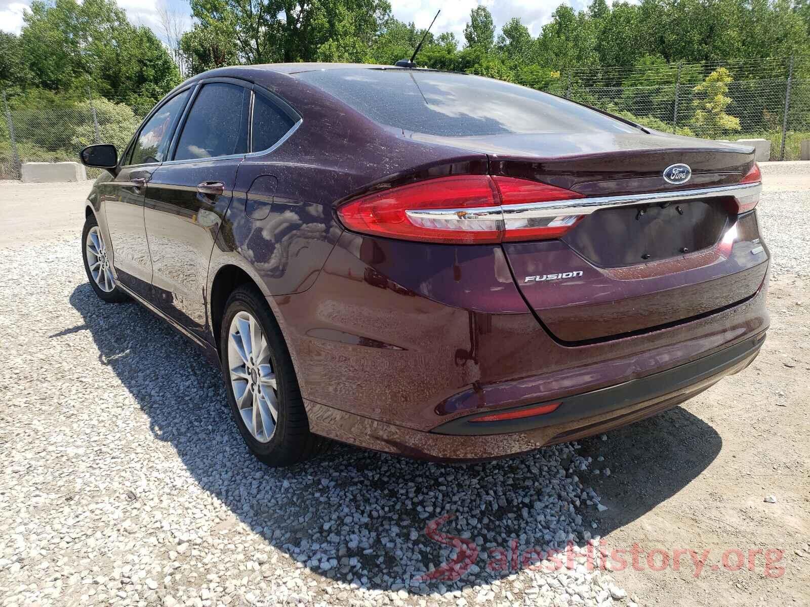 3FA6P0HDXHR245676 2017 FORD FUSION