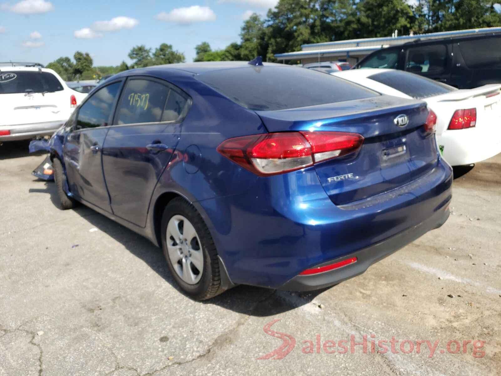 3KPFK4A7XJE182841 2018 KIA FORTE