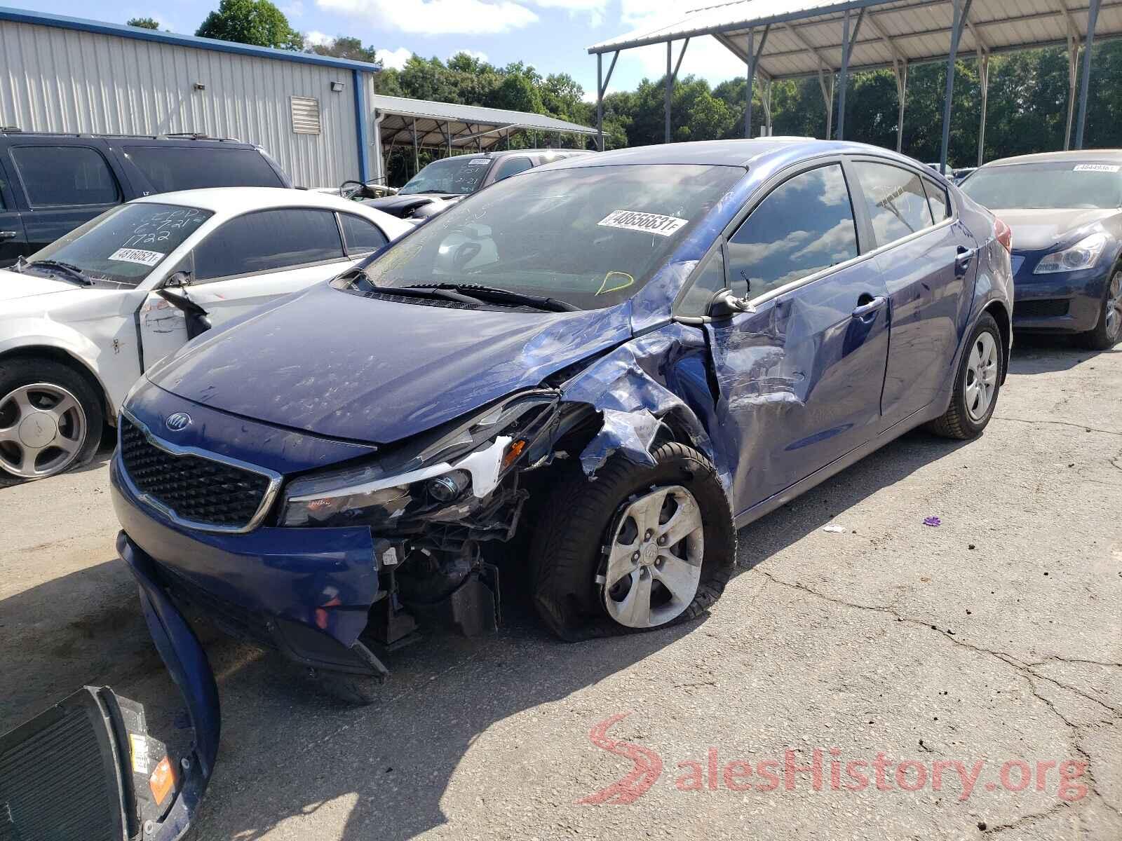 3KPFK4A7XJE182841 2018 KIA FORTE