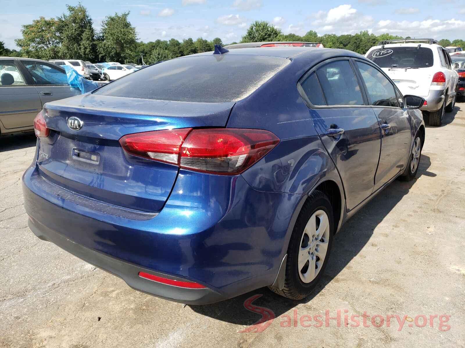 3KPFK4A7XJE182841 2018 KIA FORTE