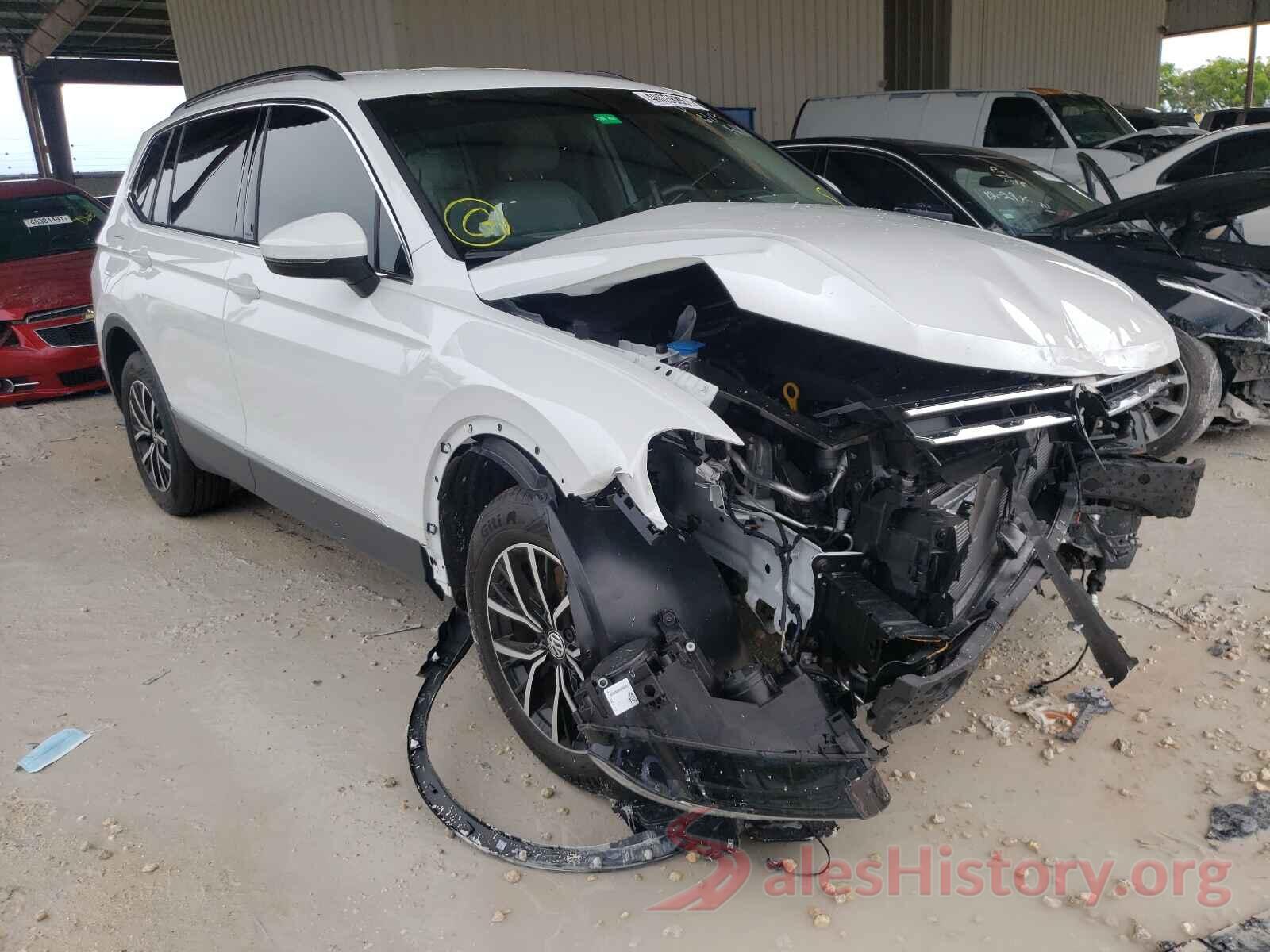 3VV3B7AX9MM093231 2021 VOLKSWAGEN TIGUAN