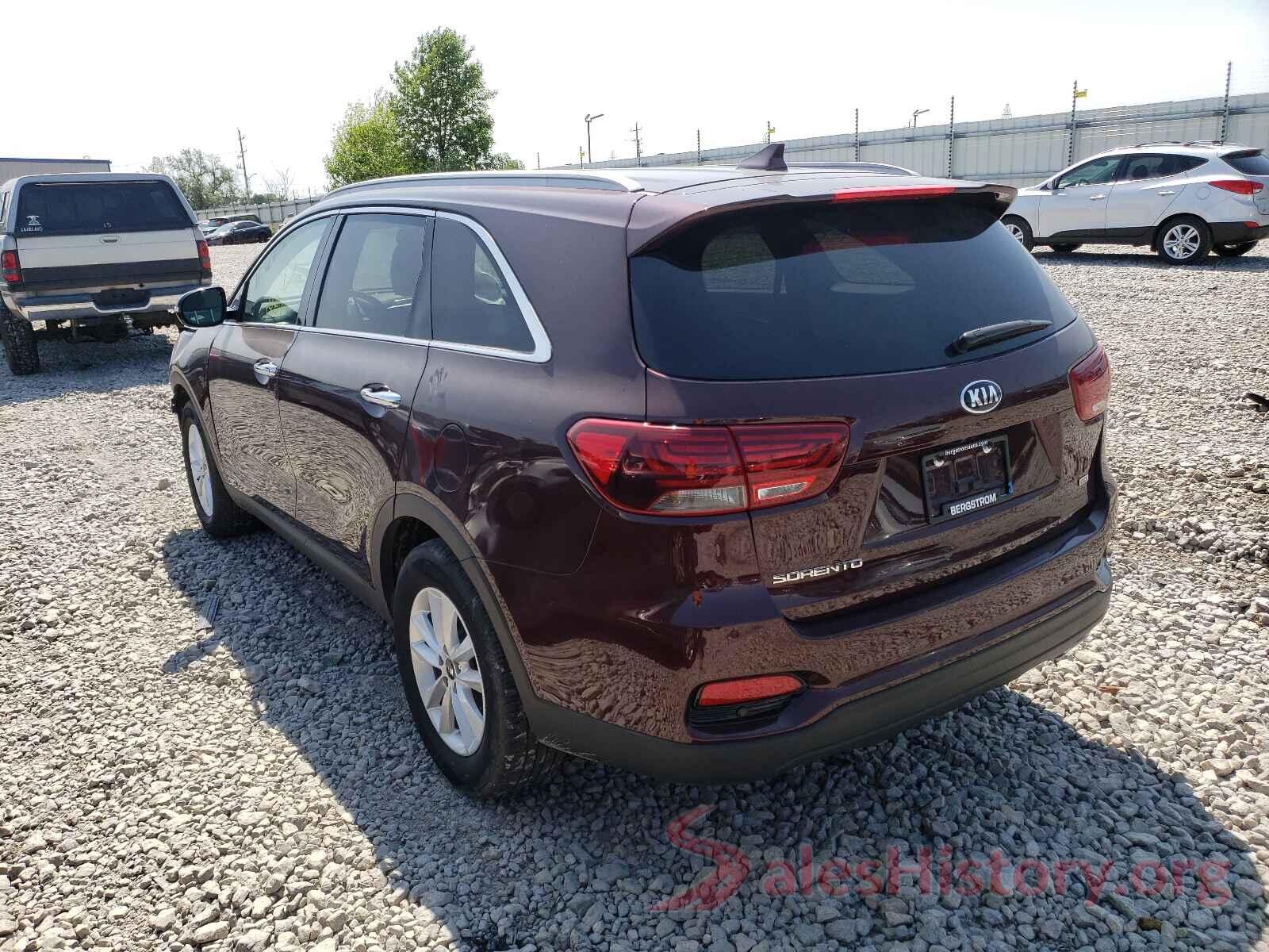 5XYPGDA37KG525001 2019 KIA SORENTO