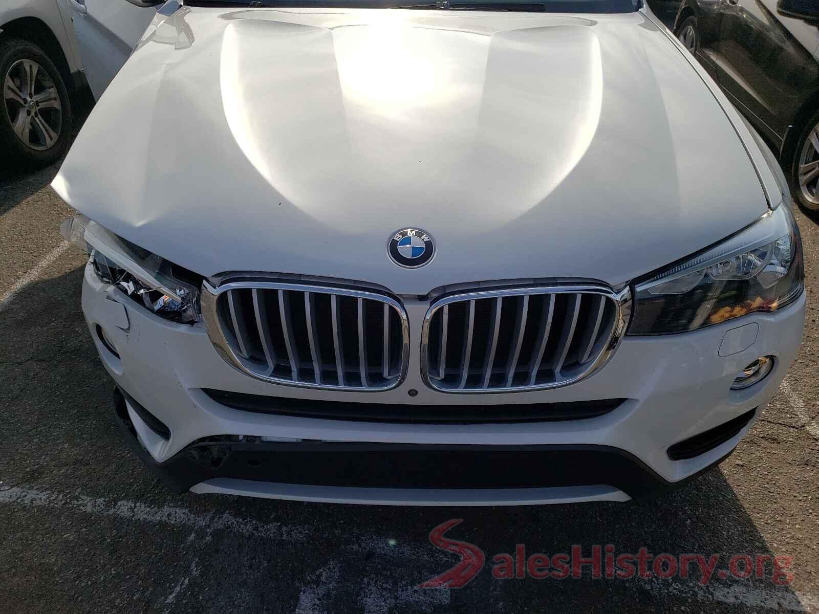 5UXWZ7C39H0X40655 2017 BMW X3