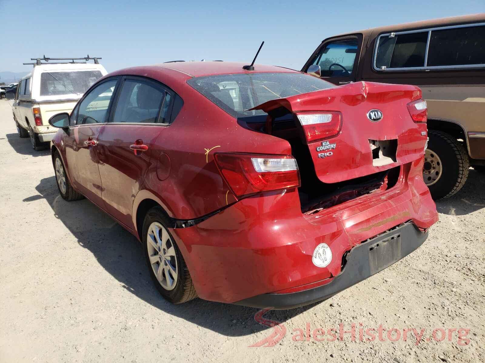 KNADM4A37H6010309 2017 KIA RIO