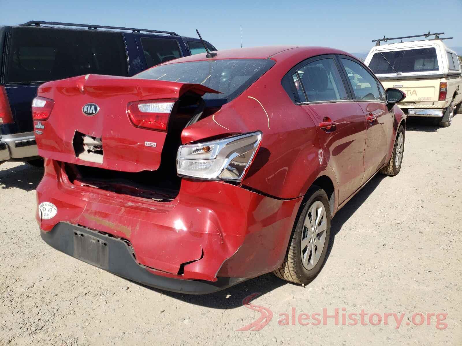 KNADM4A37H6010309 2017 KIA RIO