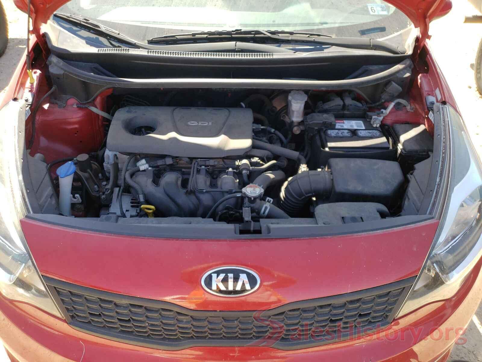 KNADM4A37H6010309 2017 KIA RIO